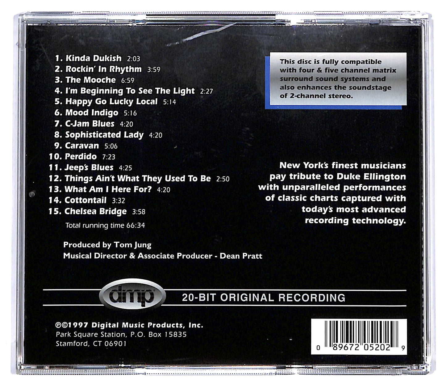 EBOND DMP Big Band - DMP Big Band Salutes Duke Ellington CD CD130039