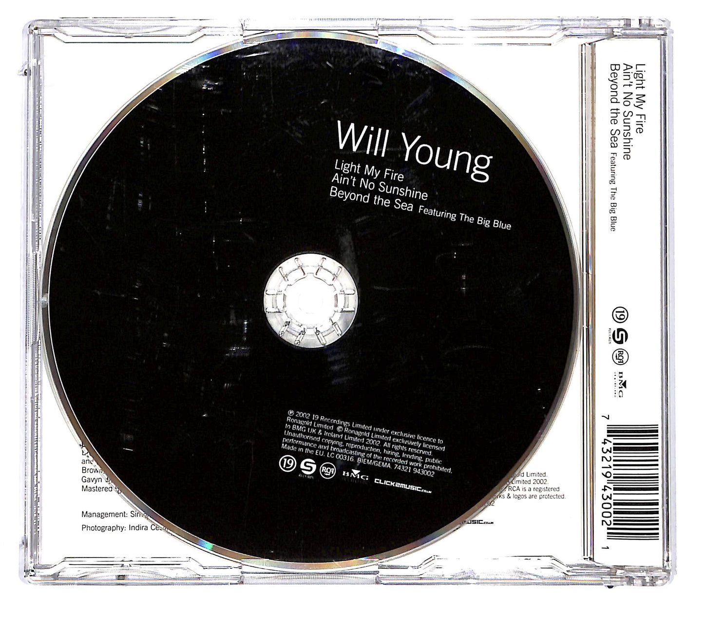 EBOND Will Young - Light My Fire CD CD130139