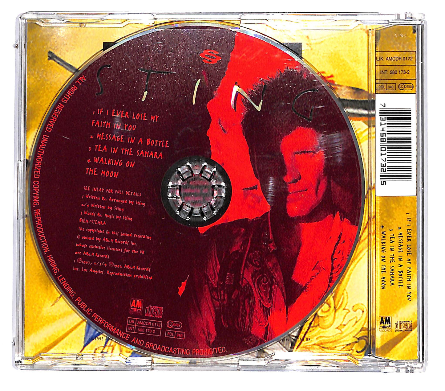 EBOND Sting - If I Ever Lose My Faith In You CD CD130145