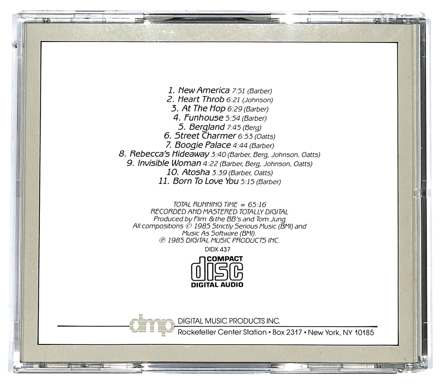 EBOND Flim & The BB's - Big Notes CD CD130164