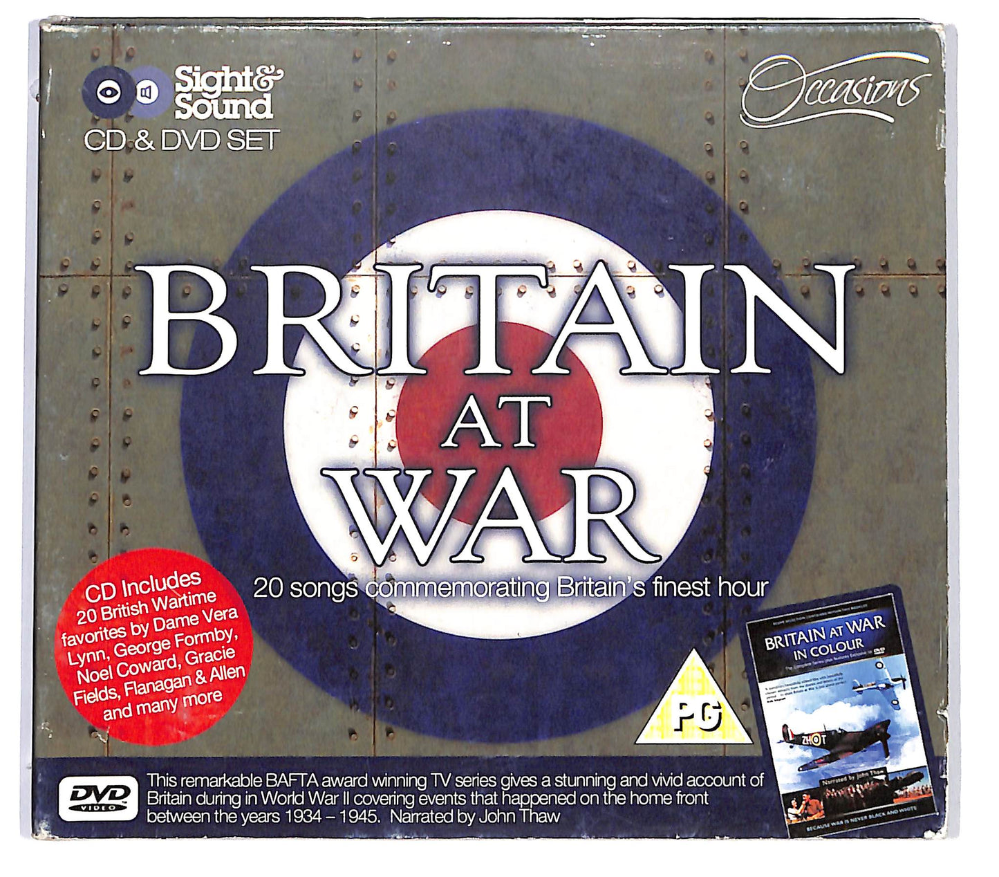 EBOND Various - Britain At War CD CD130322