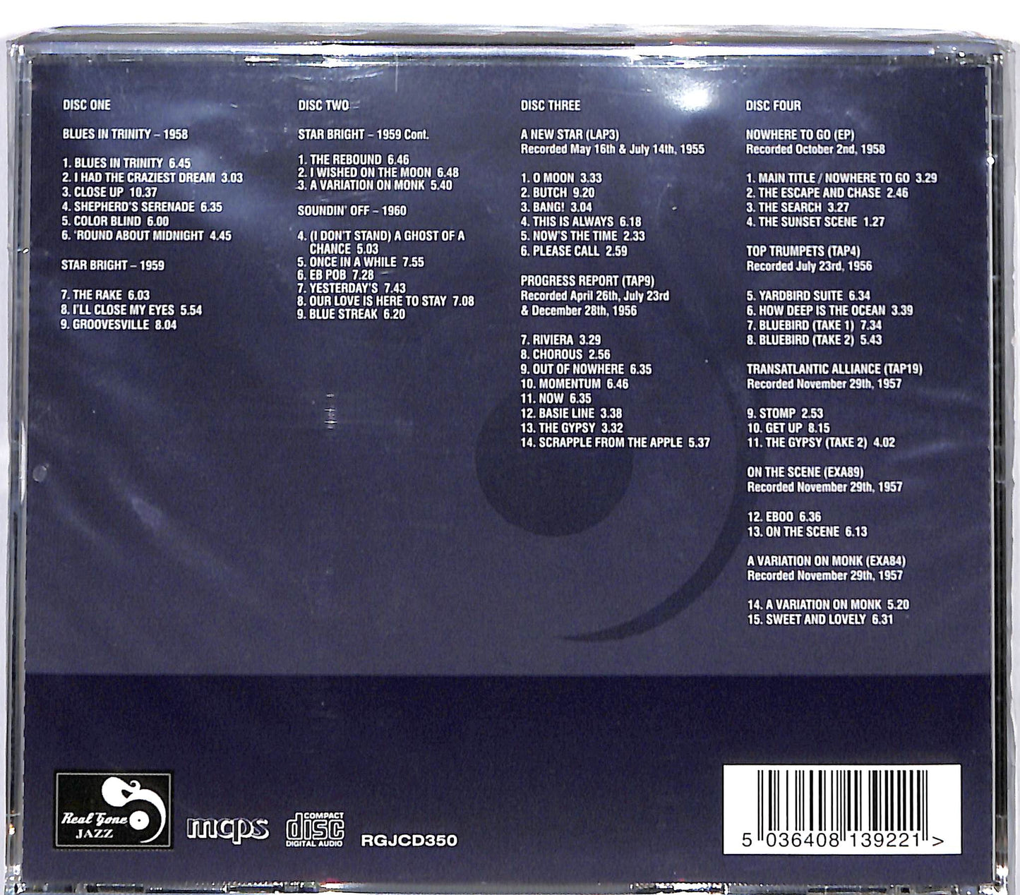 EBOND Dizzy Reece - Five Classic Albums Plus Bonus Tracks CD CD130558