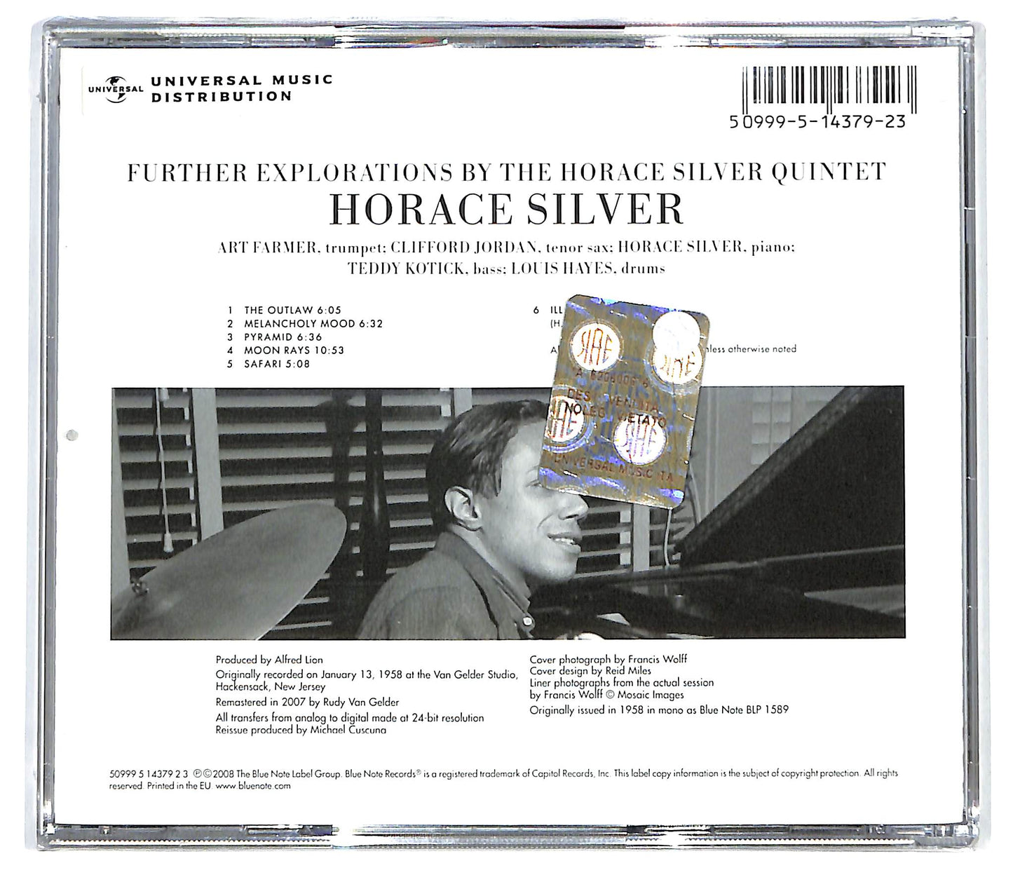 EBOND The Horace Silver Quintet - Further Explorations CD CD130618