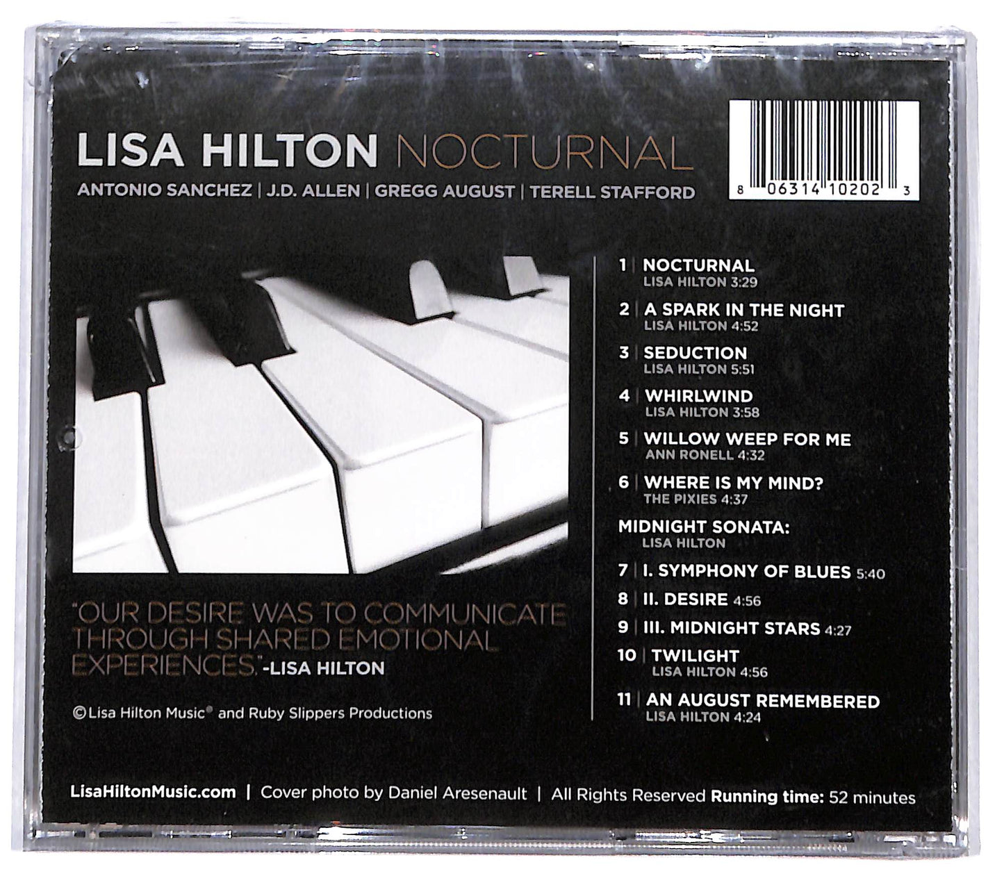 EBOND Lisa Hilton - Nocturnal CD CD130704