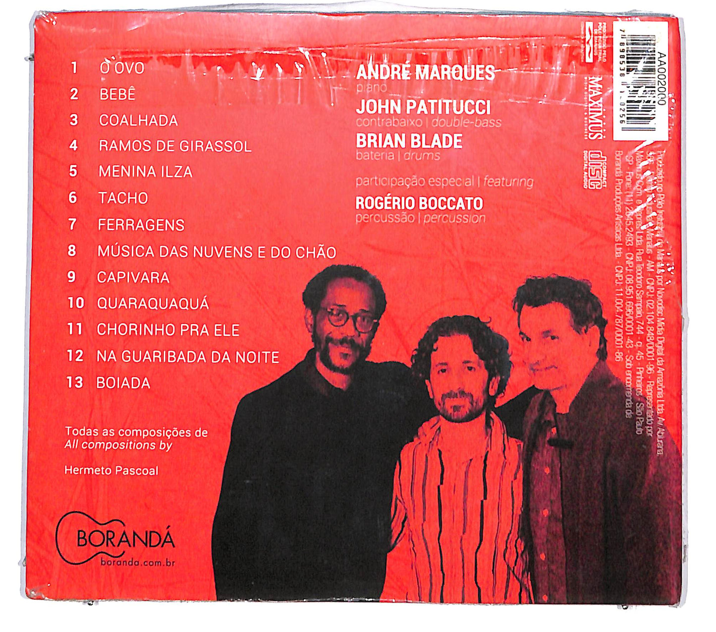 EBOND Andre Marques - Viva Hermeto DIGIPACK CD CD130729