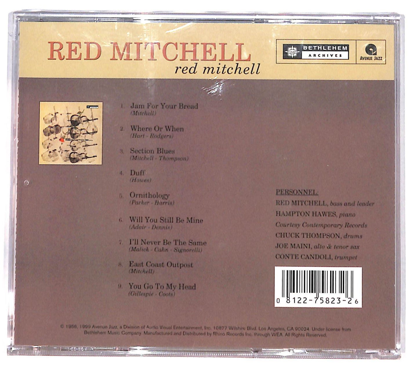 EBOND Red Mitchell - Red Mitchell CD CD130736