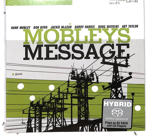 EBOND Hank Mobley - Mobley's Message DIGIPACK CD CD130741