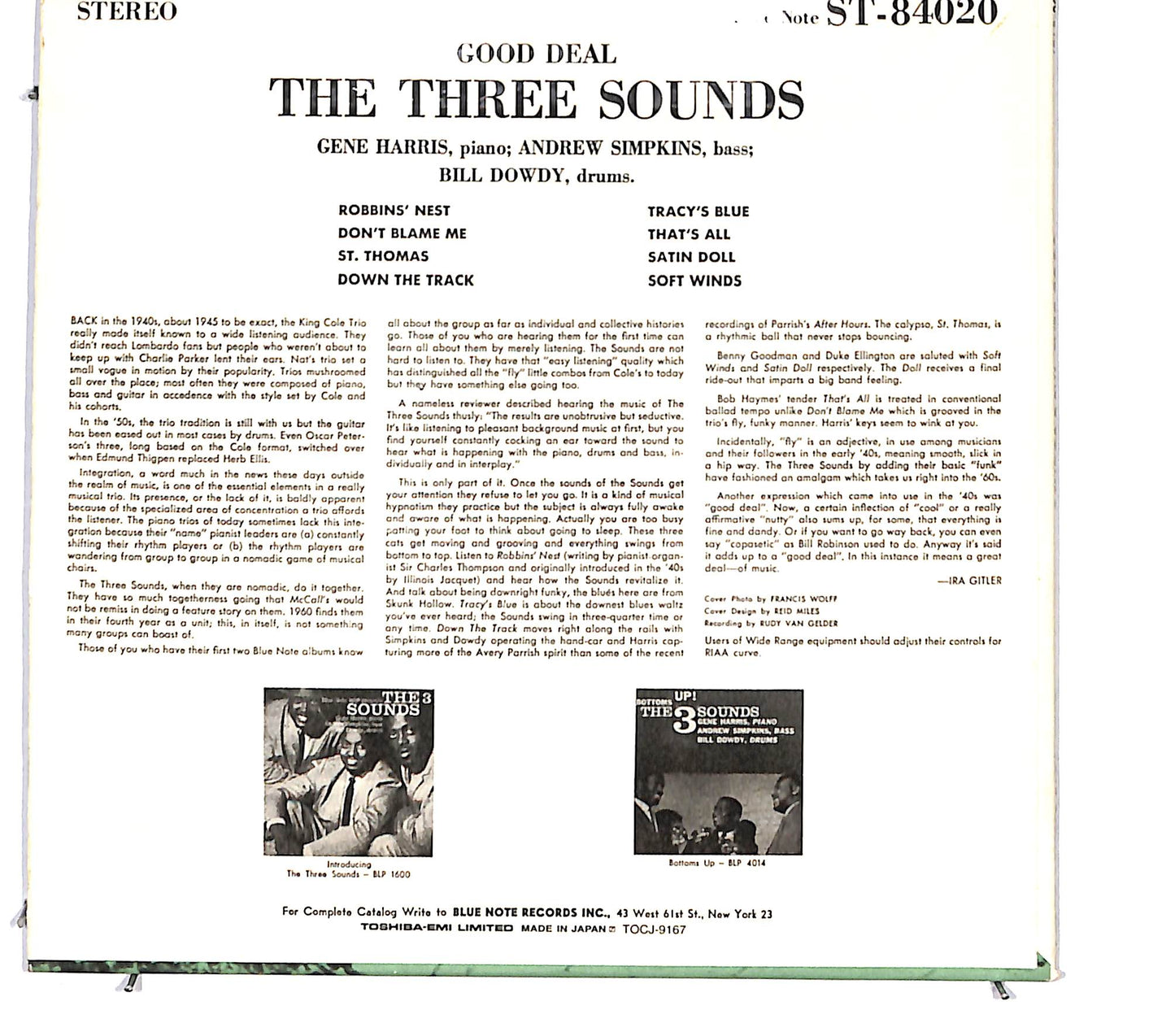 EBOND The Three Sounds - Good Deal CD CD130744