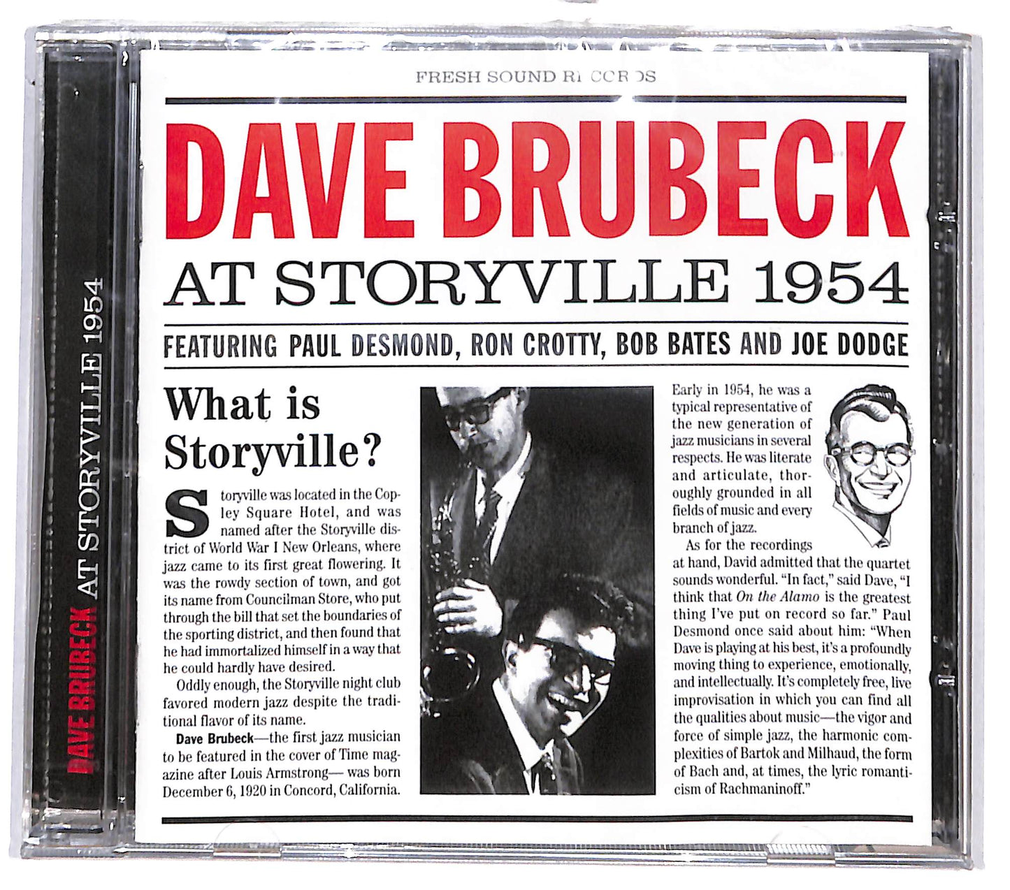 EBOND The Dave Brubeck Quartet - Dave Brubeck At Storyville: 1954 CD CD130803