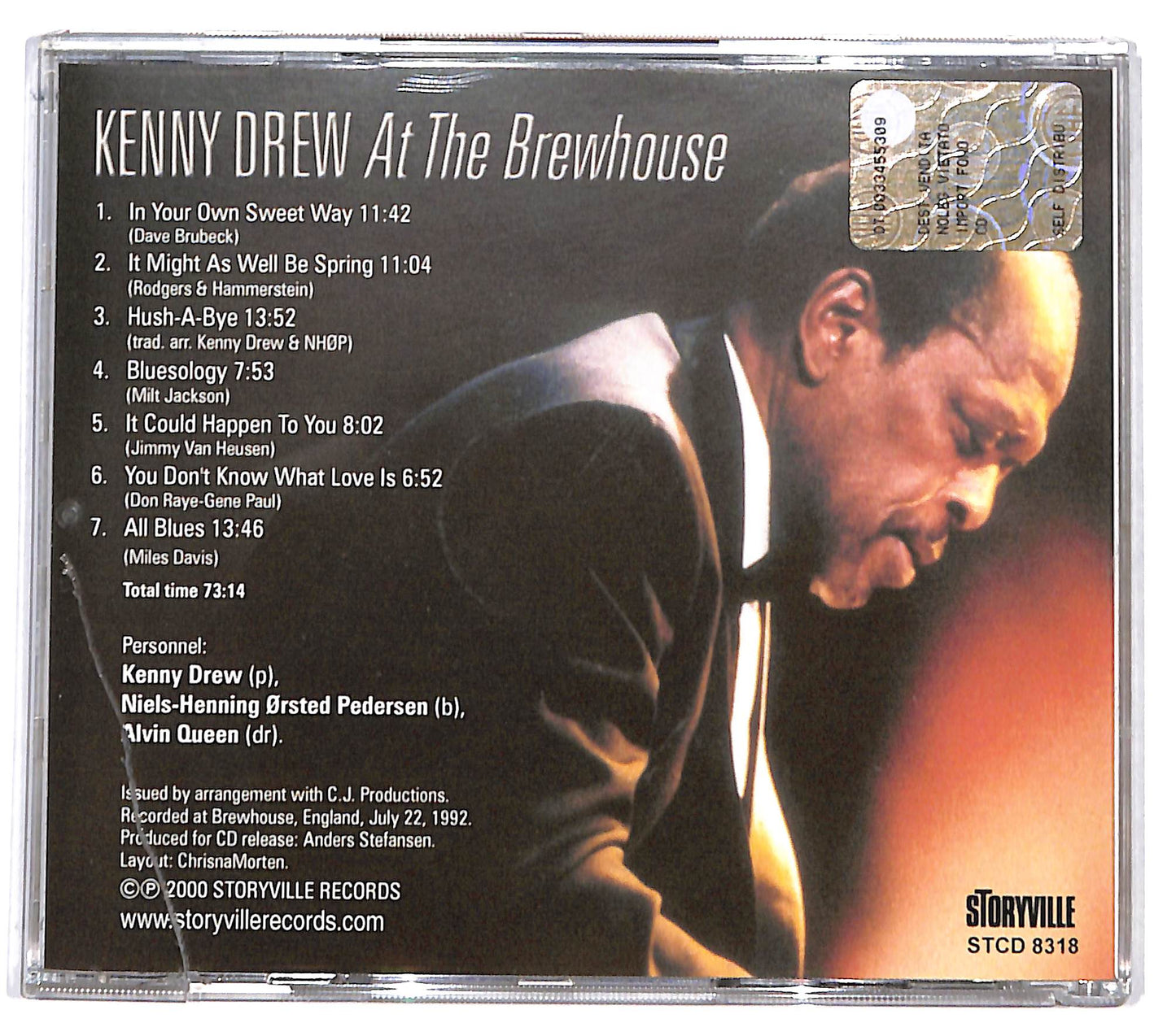 EBOND Kenny Drew Trio - At The Brewhouse CD CD130811