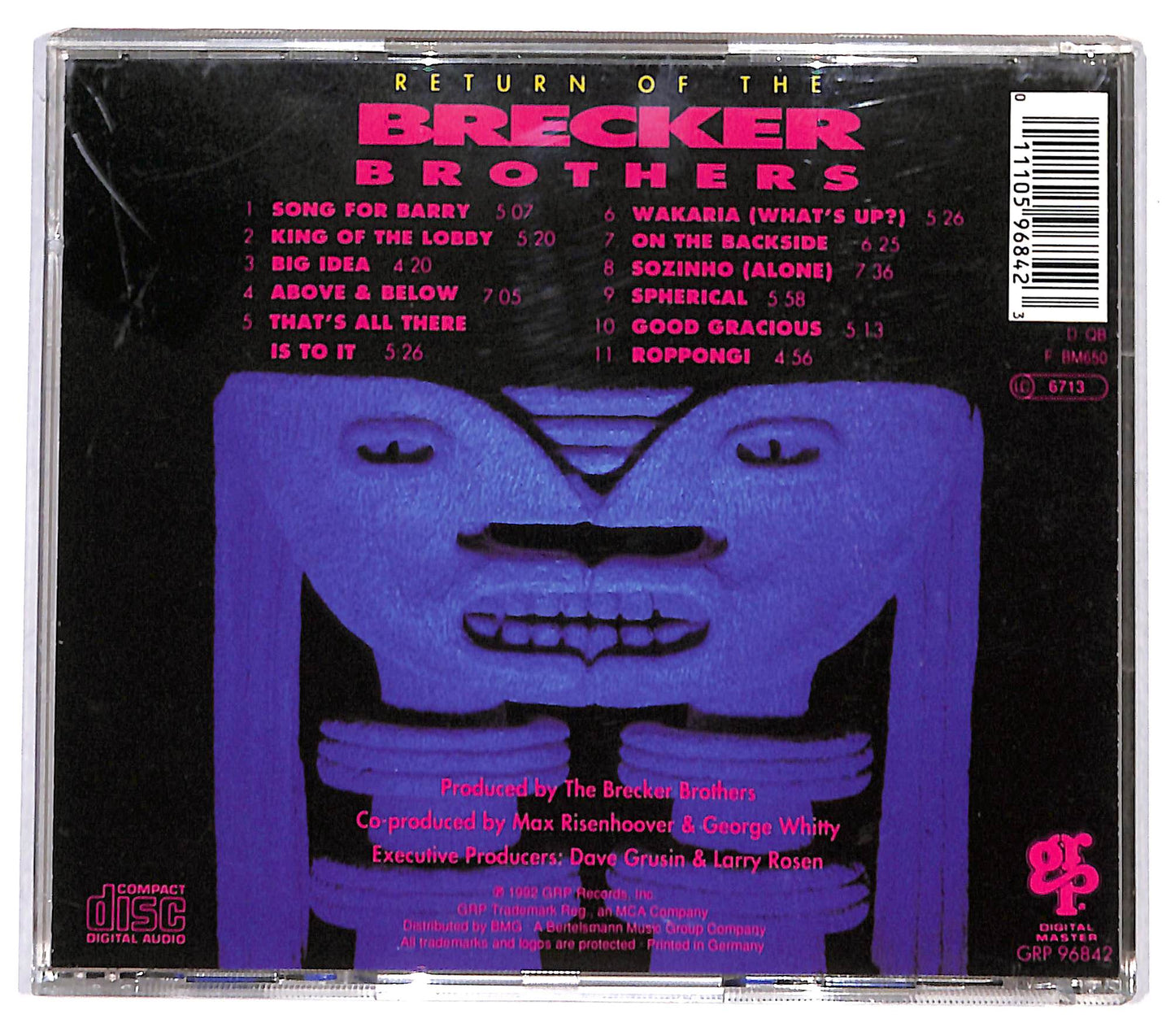 EBOND The Brecker Brothers - Return Of The Brecker Brothers CD CD130853