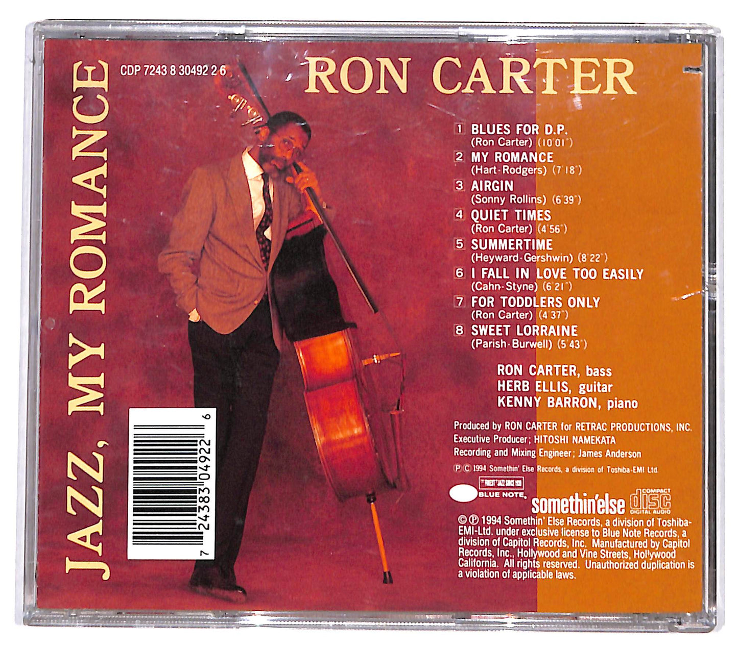 EBOND Ron Carter - Jazz, My Romance CD CD130909