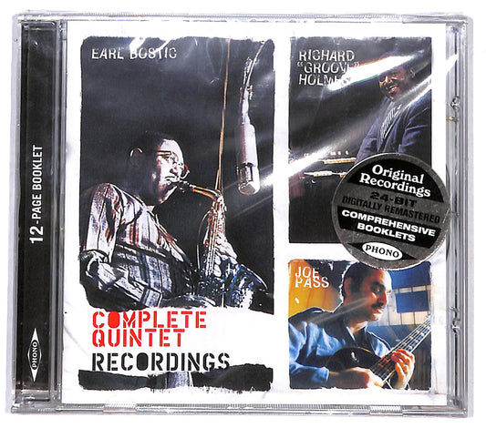 EBOND Earl Bostic - Complete Quintet Recordings CD CD130925