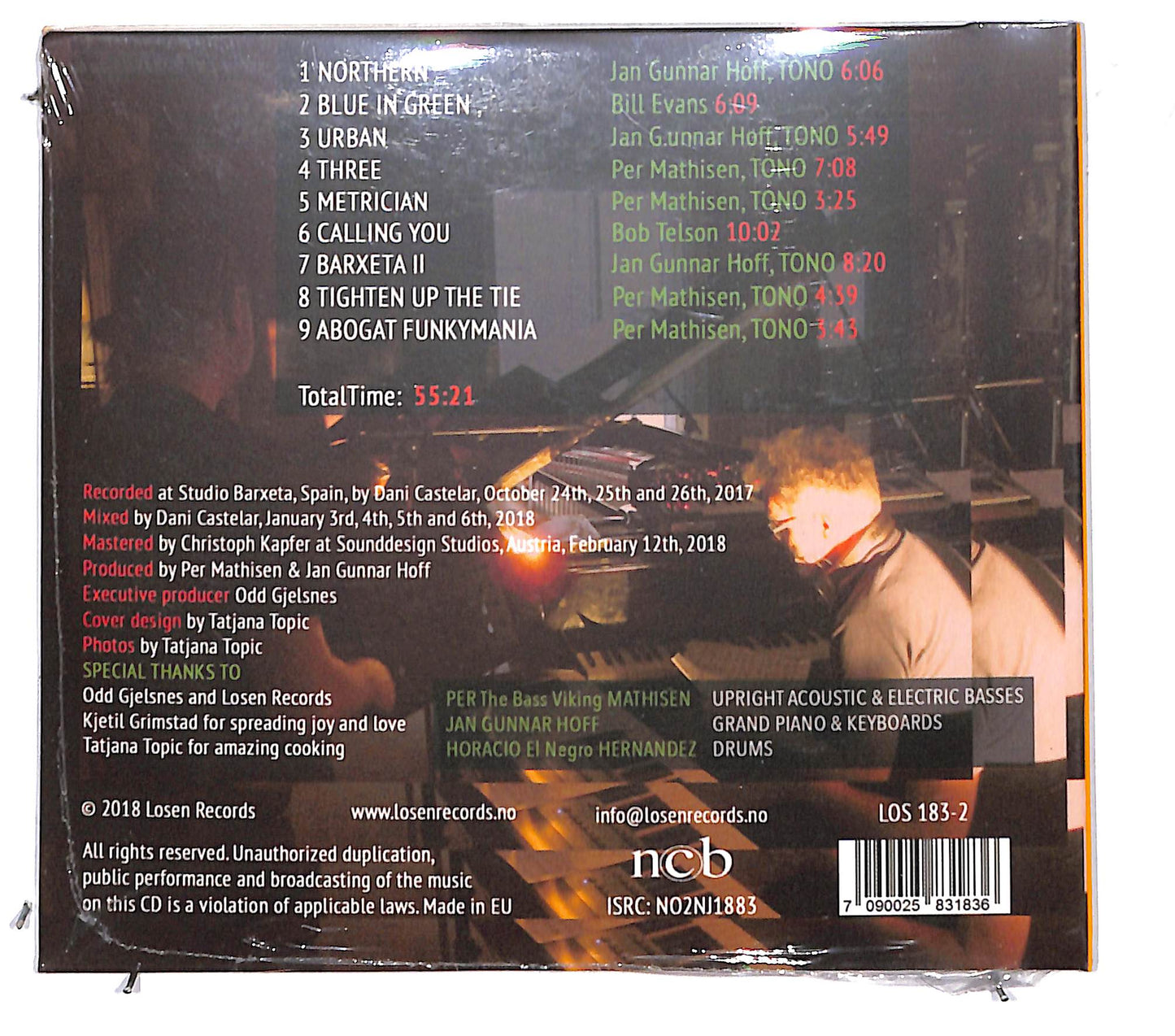 EBOND Mathisen & Hoff - Hernandez - Barxeta II CD CD130932