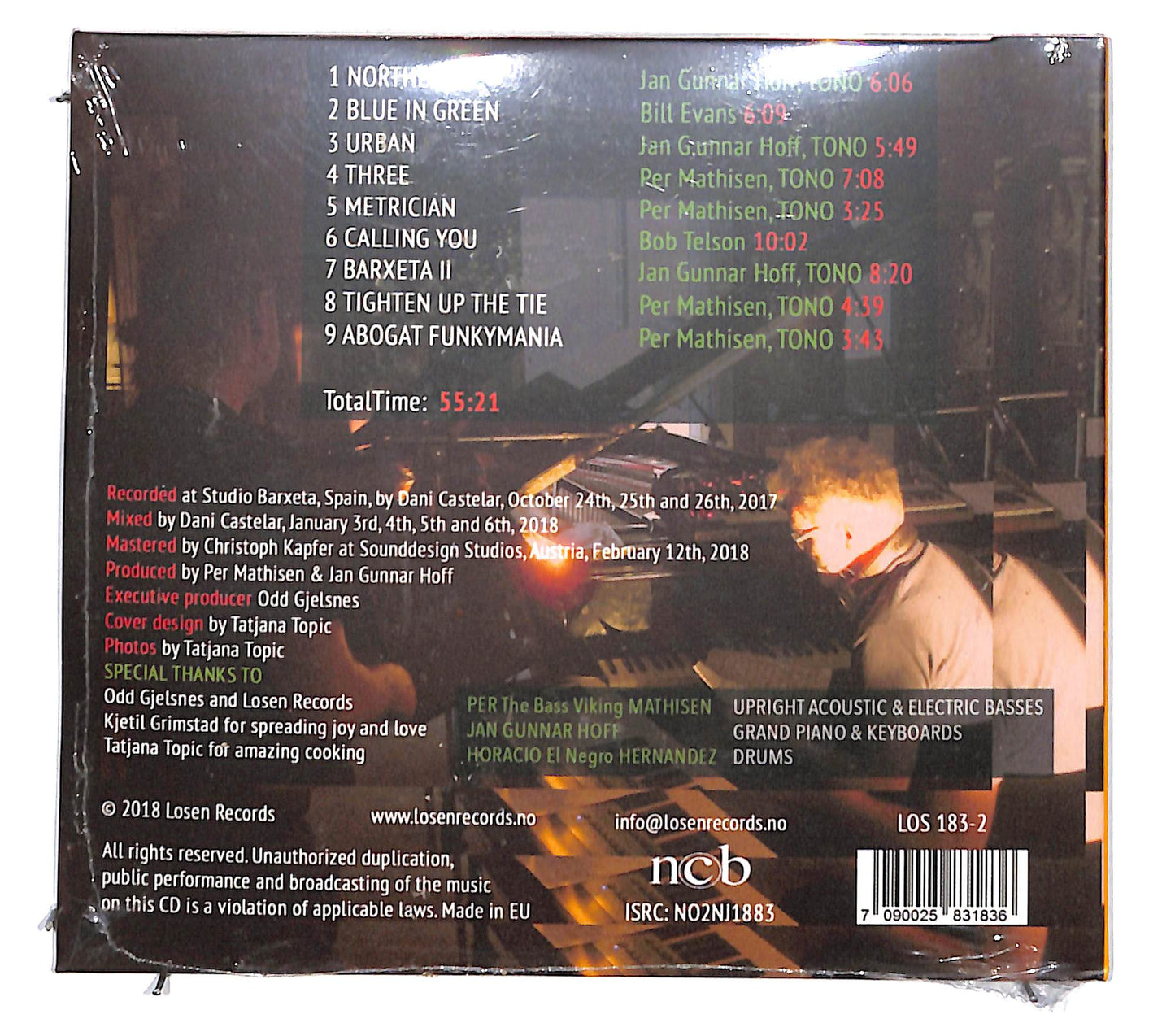 EBOND Mathisen & Hoff - Hernandez - Barxeta II CD CD131020