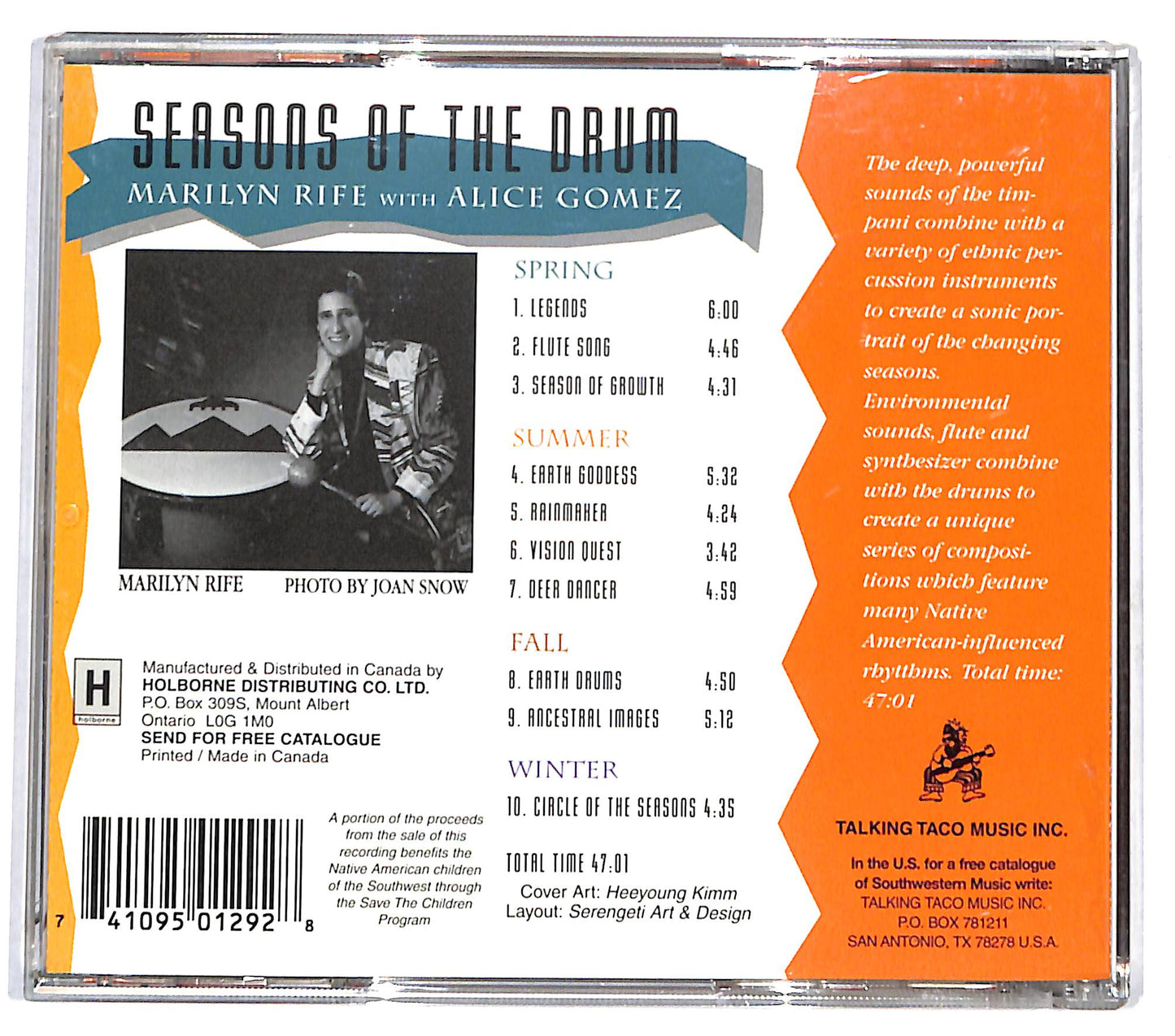 EBOND Marilyn Rife With Alice Gomez - Seasons Of The Drum CD CD131110