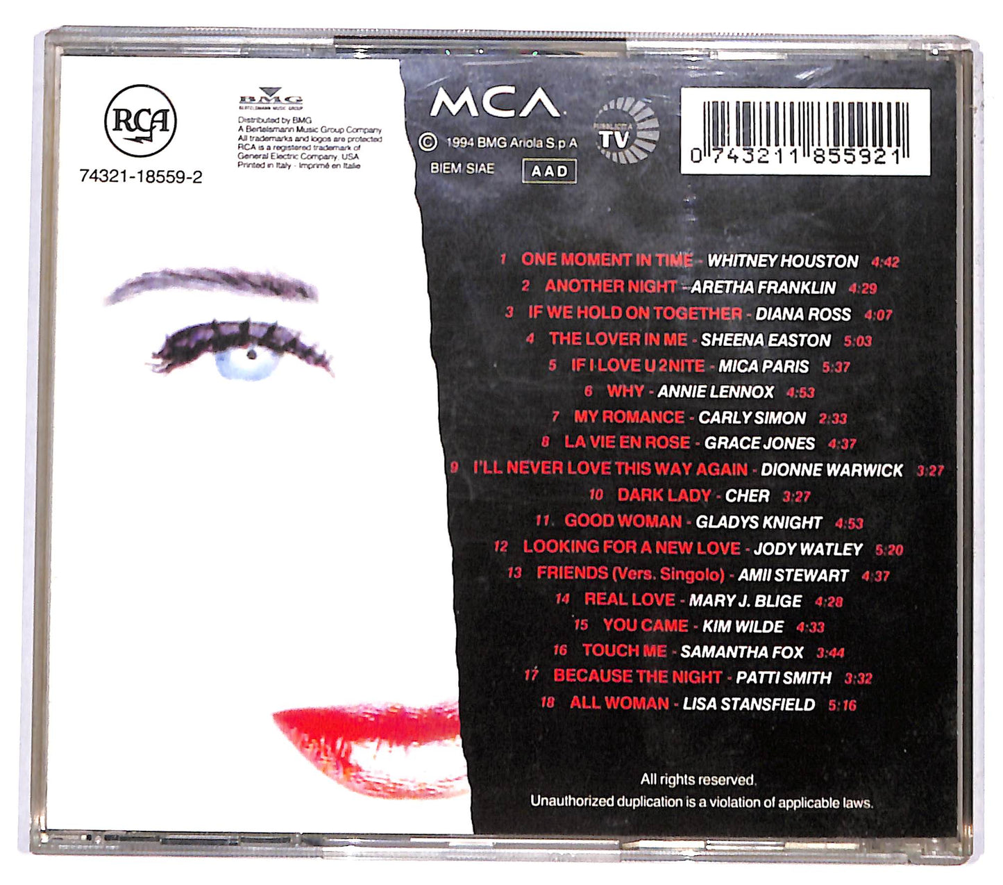 EBOND Various - All Woman CD CD131221