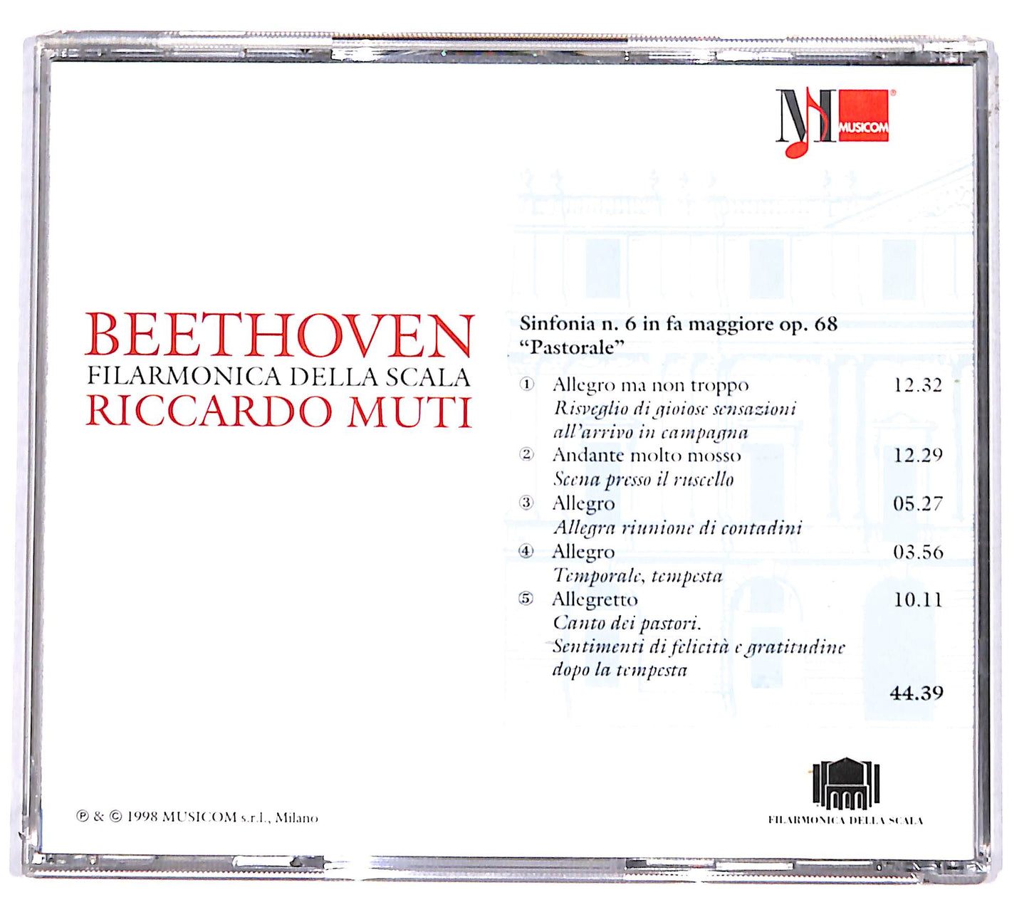EBOND Beethoveni - Sinfonia N. 6 EDITORIALE CD CD131225