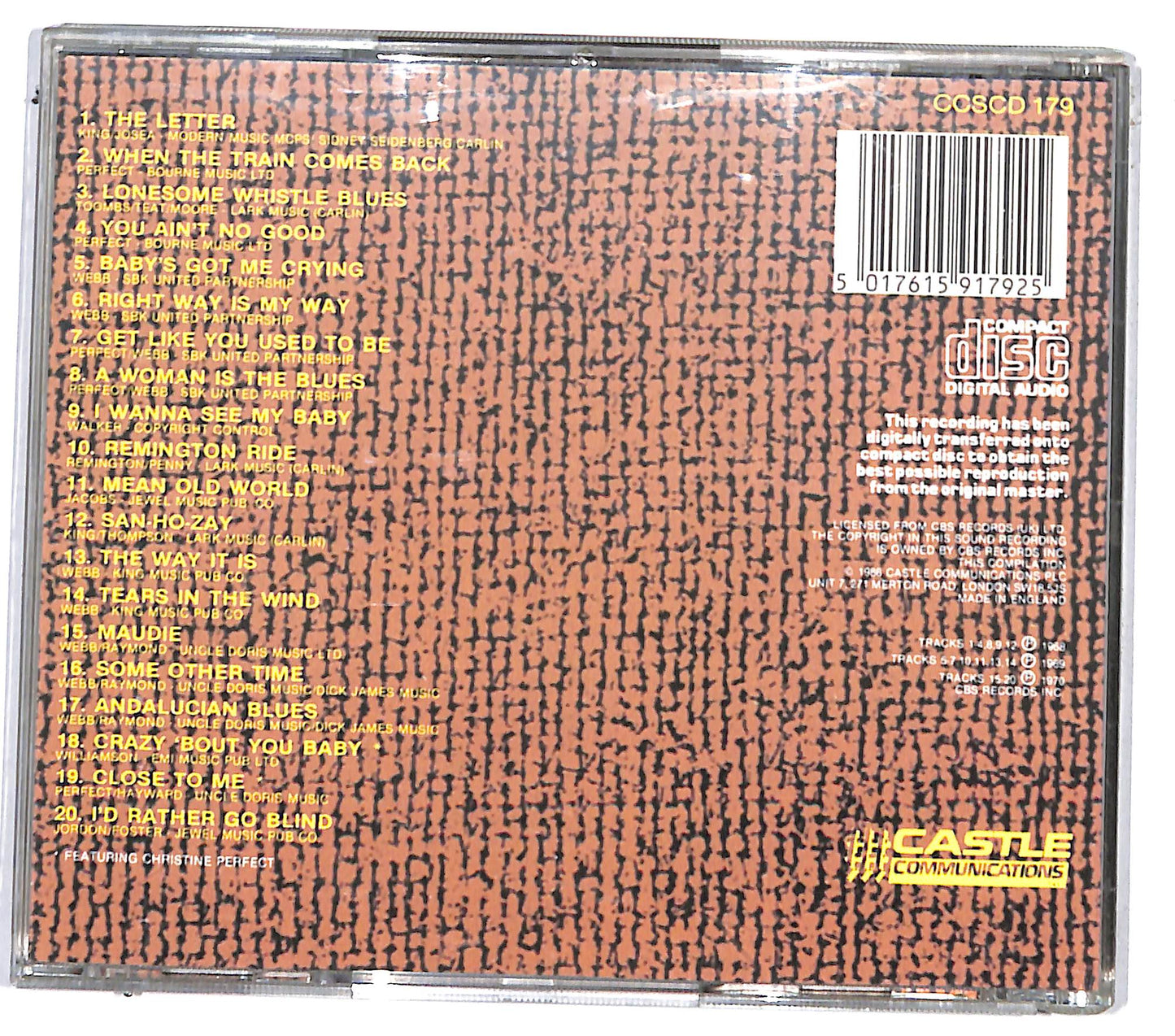EBOND Chicken Shack - The Collection CD CD131242