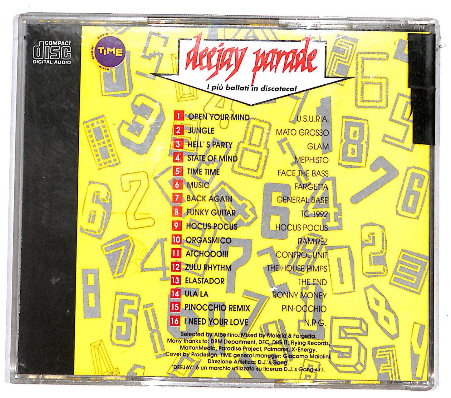 EBOND Albertino - Deejay Parade Volume 1 CD CD131309