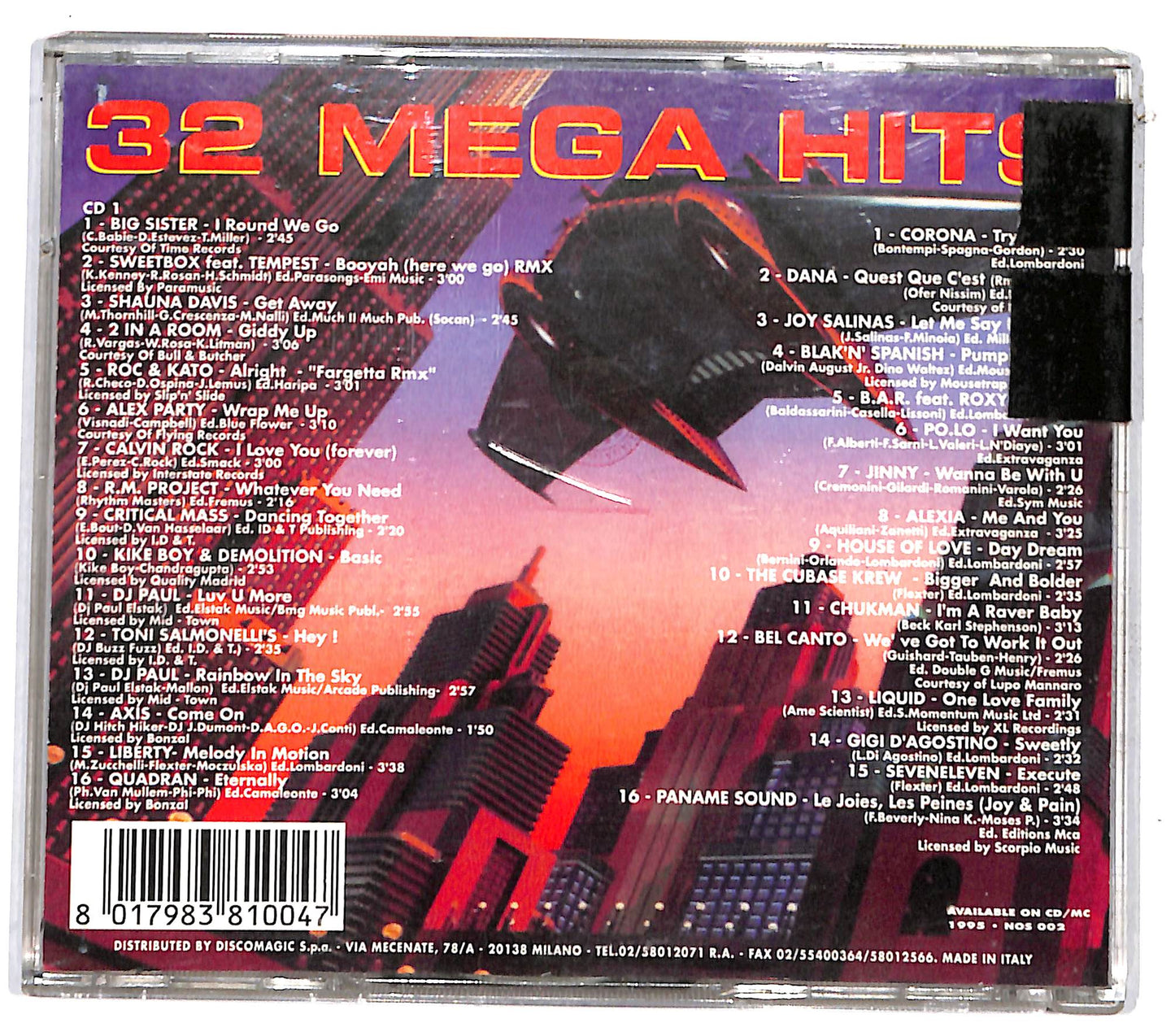 EBOND Various - 32 Mega Hits CD CD131312