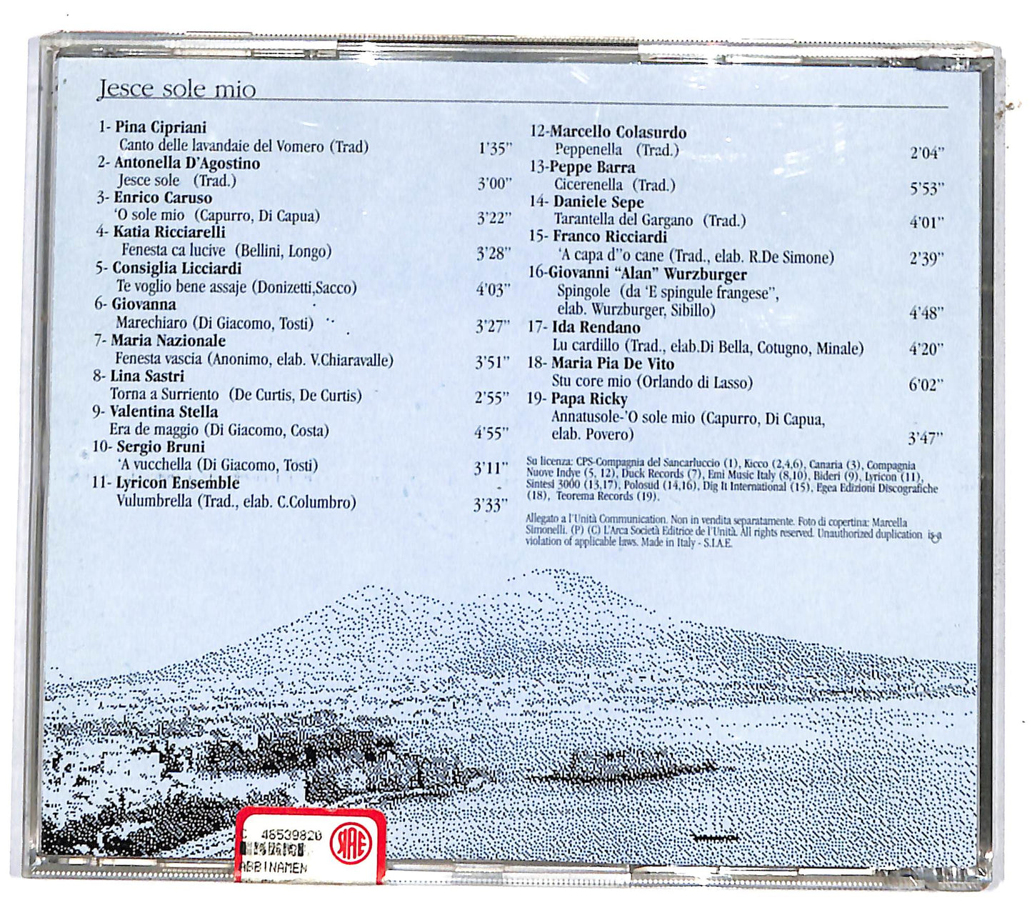 EBOND Various - Jesce Sole Mio CD CD131320