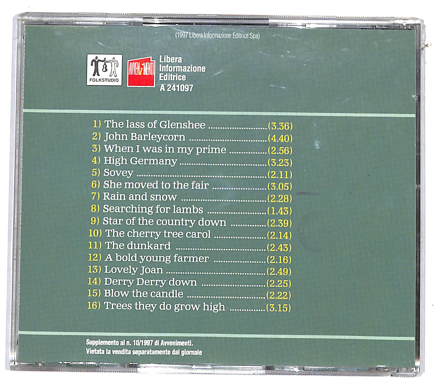 EBOND Il Duo Greenoch - Antiche Ballate Celtiche EDITORIALE CD CD131321