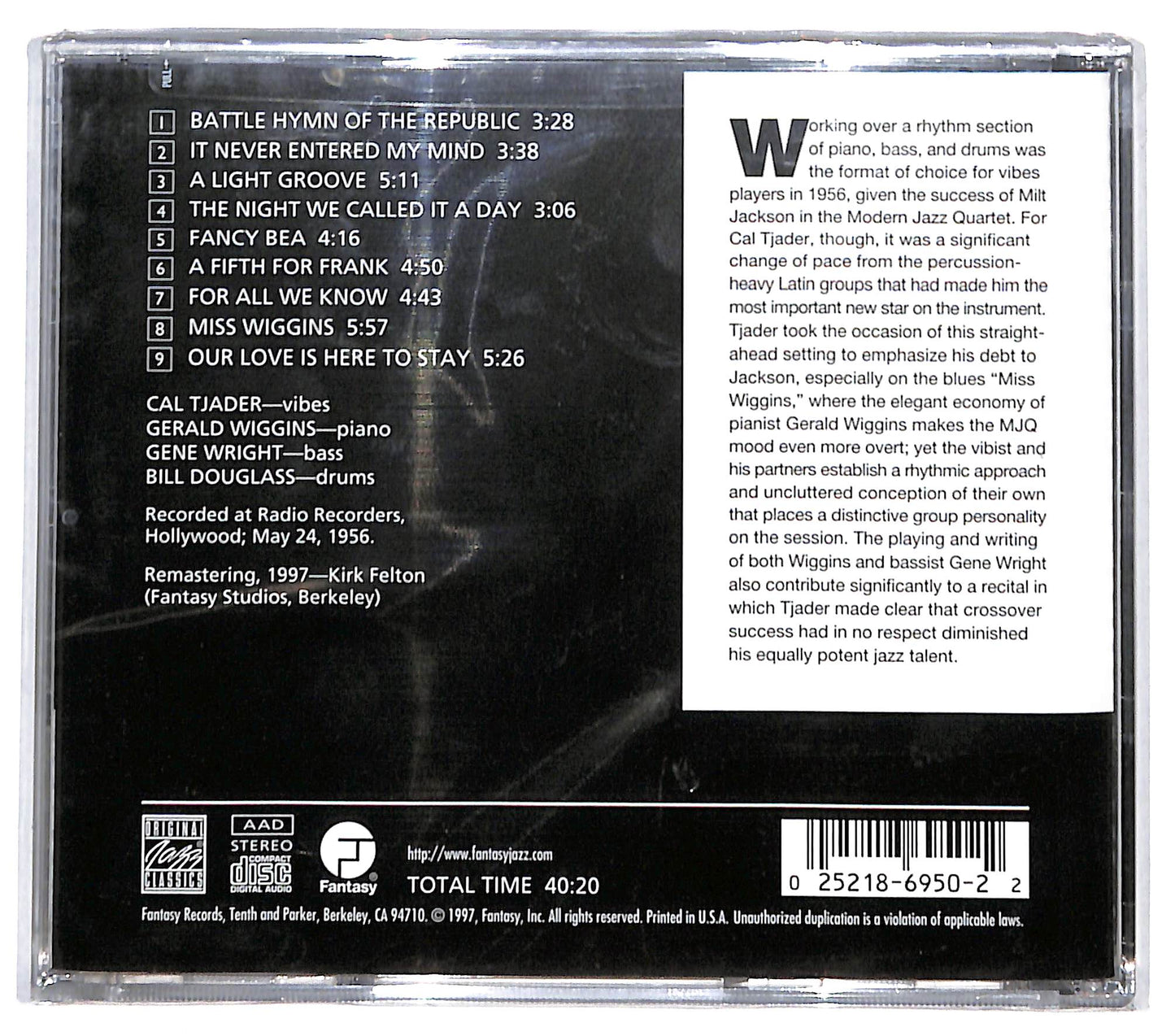 EBOND Cal Tjader Quartet - Cal Tjader Quartet CD CD131407