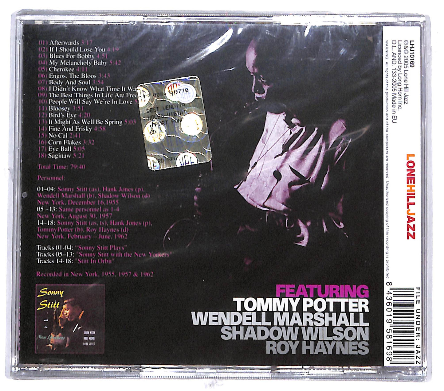 EBOND Sonny Stitt - The Complete Original Quartet Recordings CD CD131516