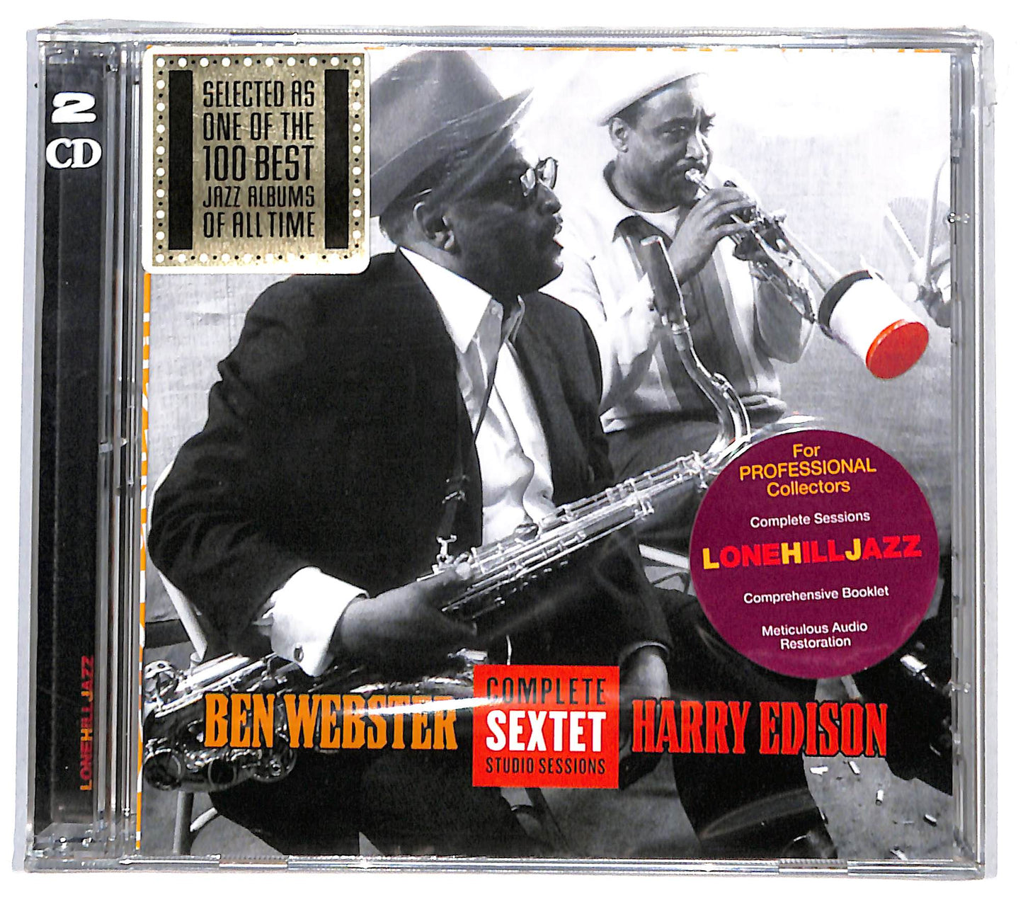 EBOND Ben Webster - Harry Edison - Complete Sextet Studio Sessions CD CD131606