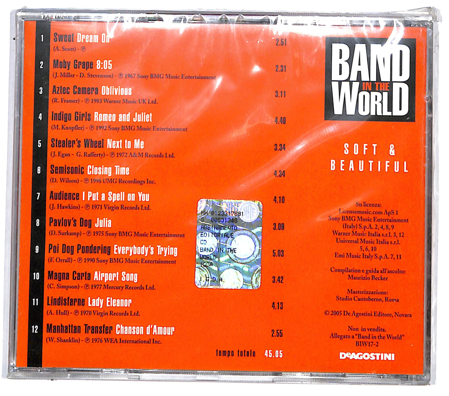 EBOND Various - Band In The World - Soft & Beautiful CD CD131645