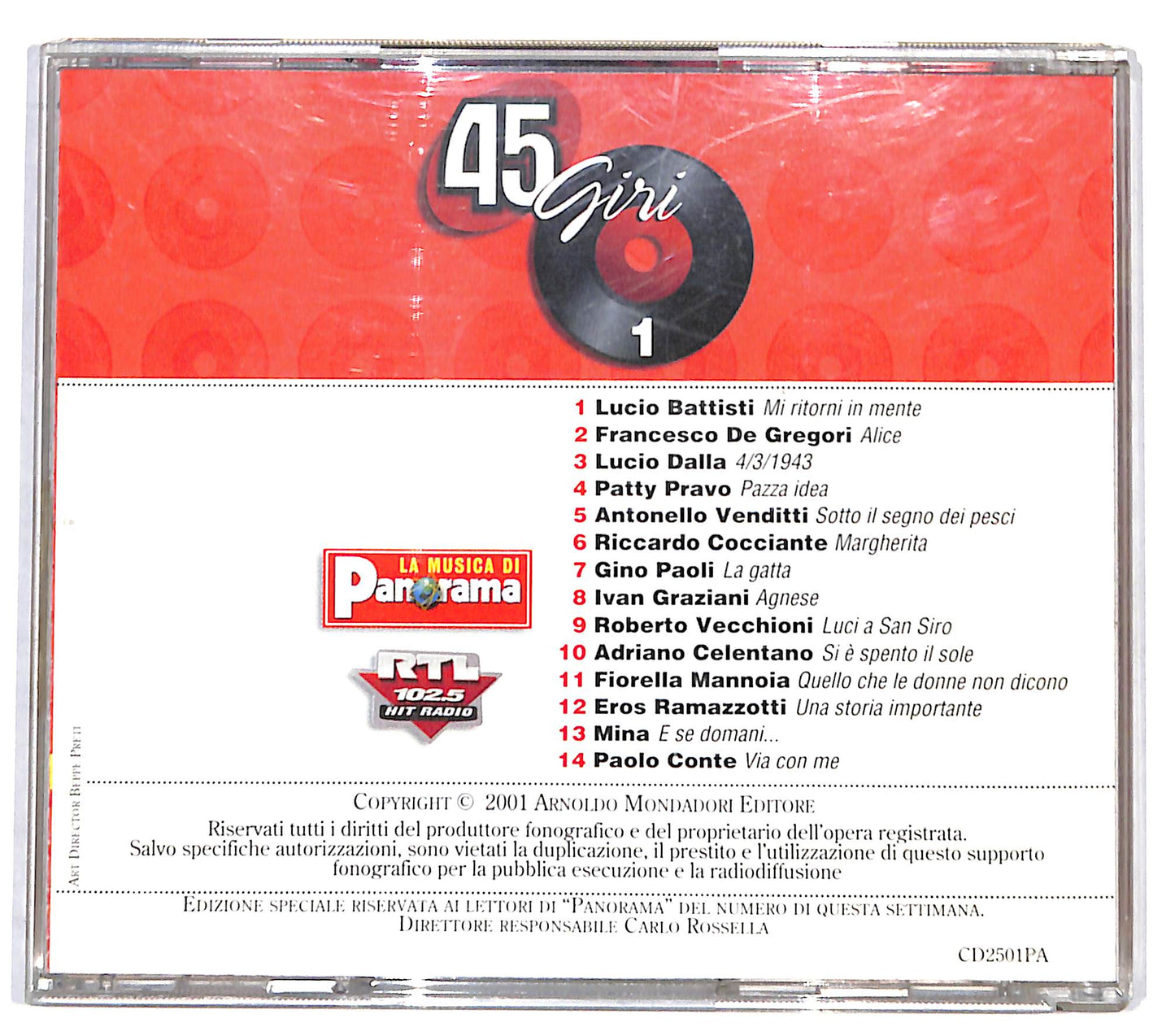 EBOND Various - 45 Giri Hit Parade Italiana Vol. 1 CD CD131716