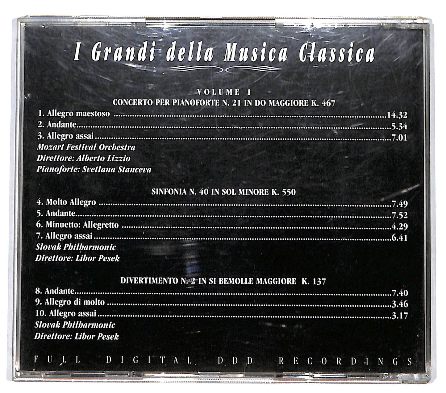 EBOND Mozart - Mozart vol.1 - I grandi della musica classica CD CD131718