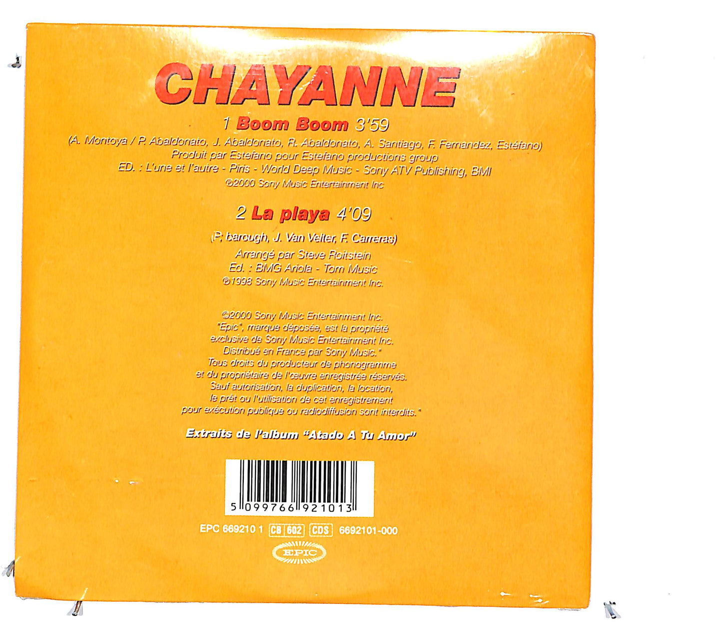 EBOND Chayanne - Boom Boom CD CD131735