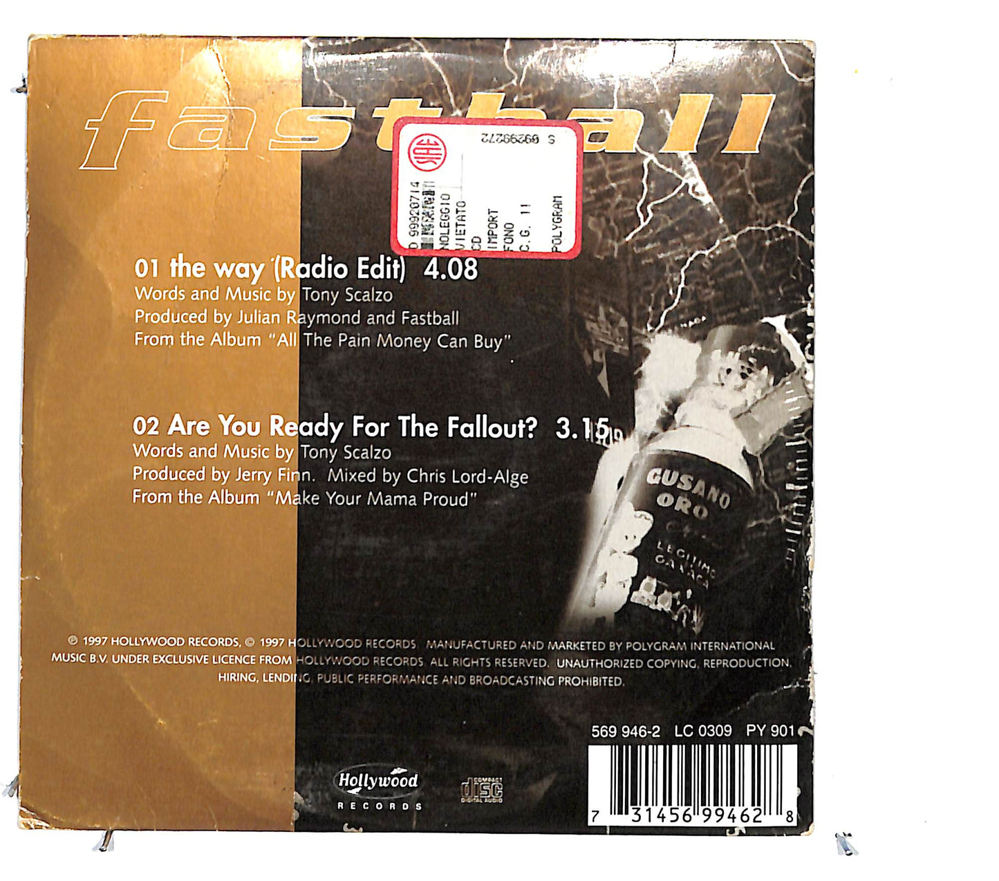 EBOND Fastball - The Way CD CD131741