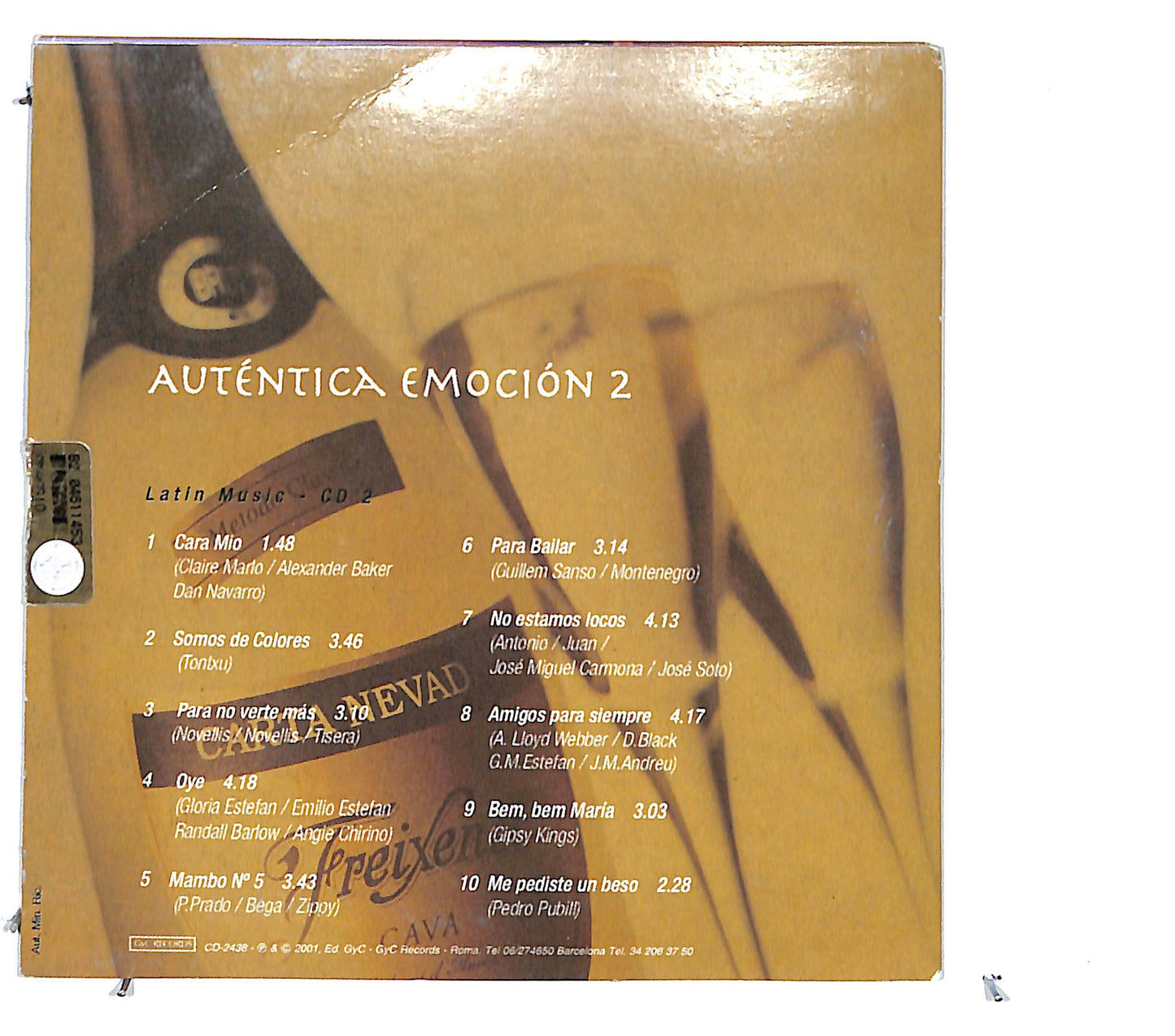 EBOND Various - Freixenet - Autentica Emocion 2 - Latin Music CD CD131757