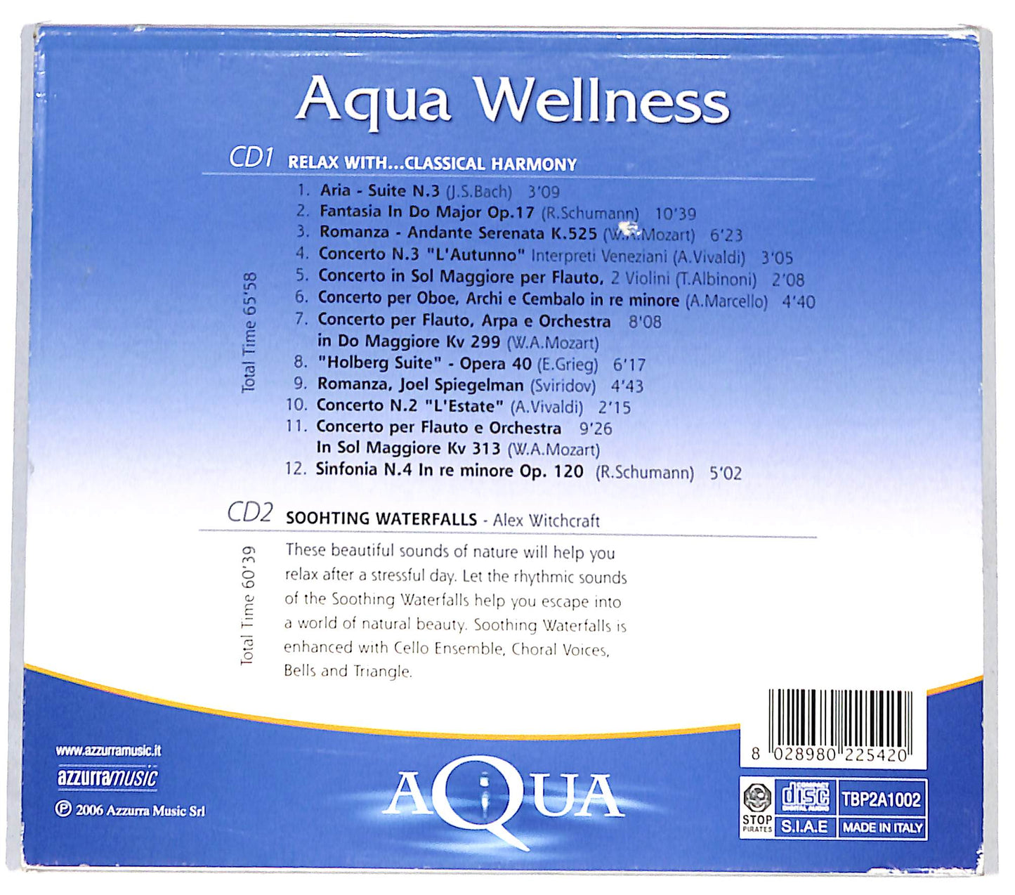 EBOND Various - acqua wellness CD CD131759