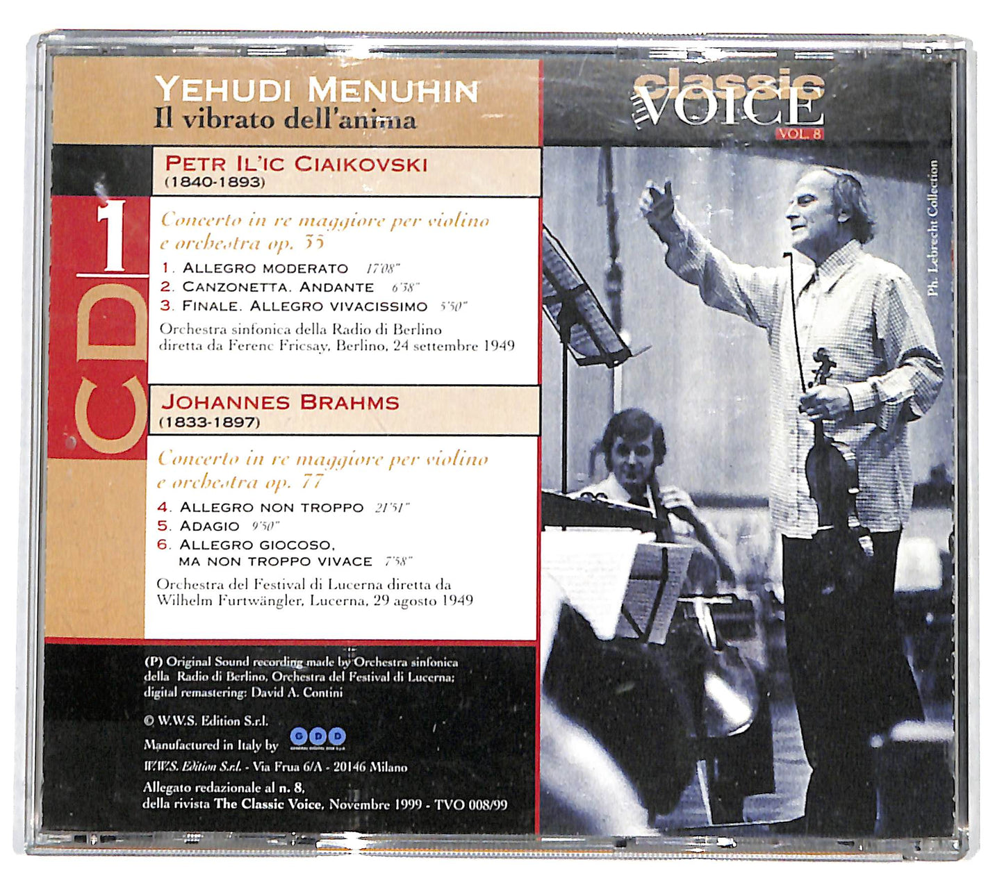 EBOND Yehudi Menuhin - Il Vibrato Dell'Anima CD CD131760