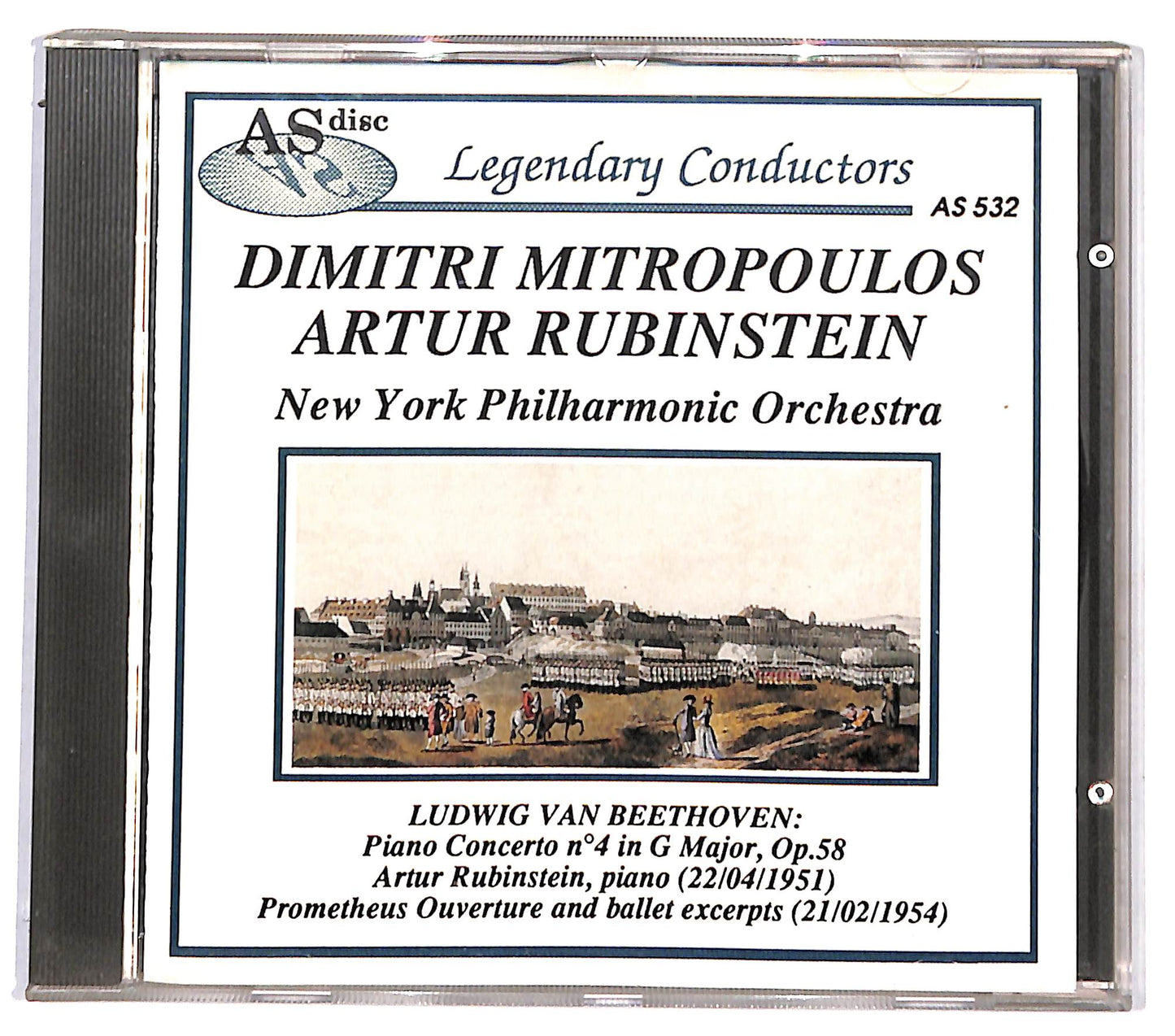 EBOND Beethoven - Concerto n.4 Prometheus - Rubinstein CD CD131762