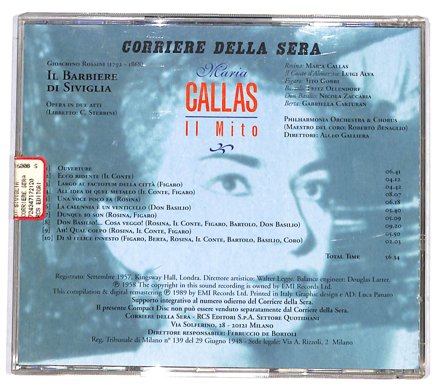 EBOND Maria Callas - Il Mito - Il Barbiere Di Siviglia CD CD131770