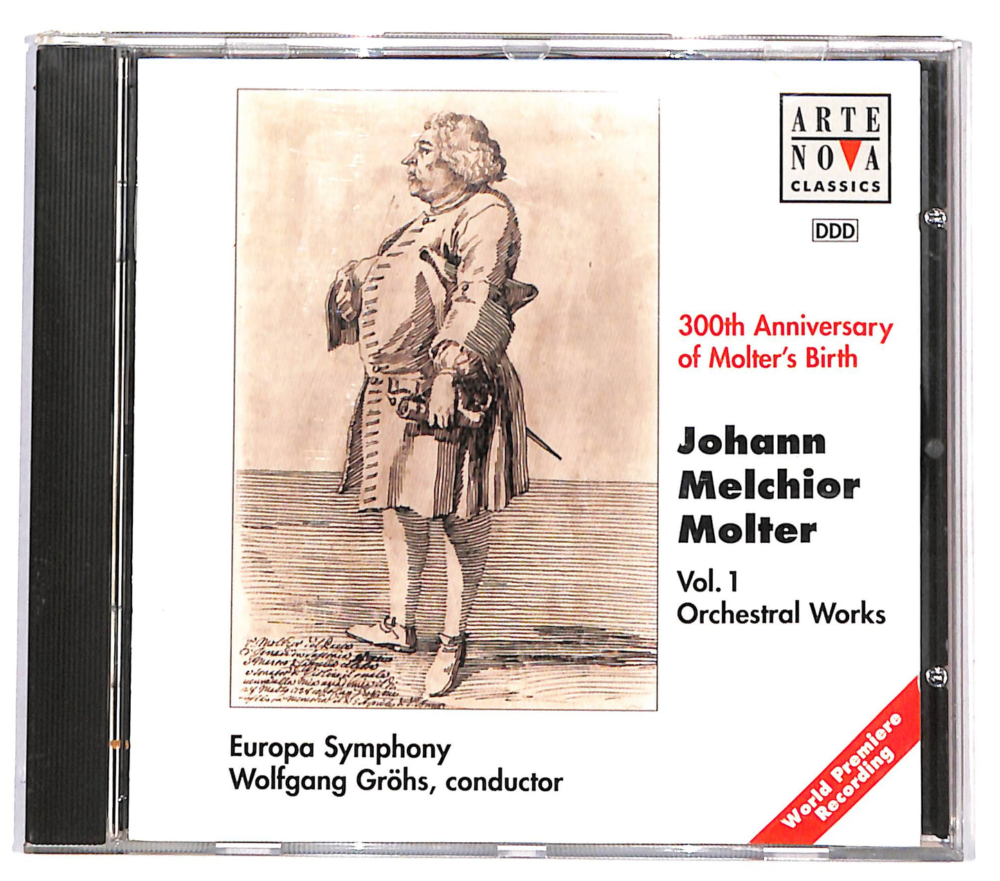 EBOND Johann Melchior Molter - Vol.1 Orchestral Works CD CD131773