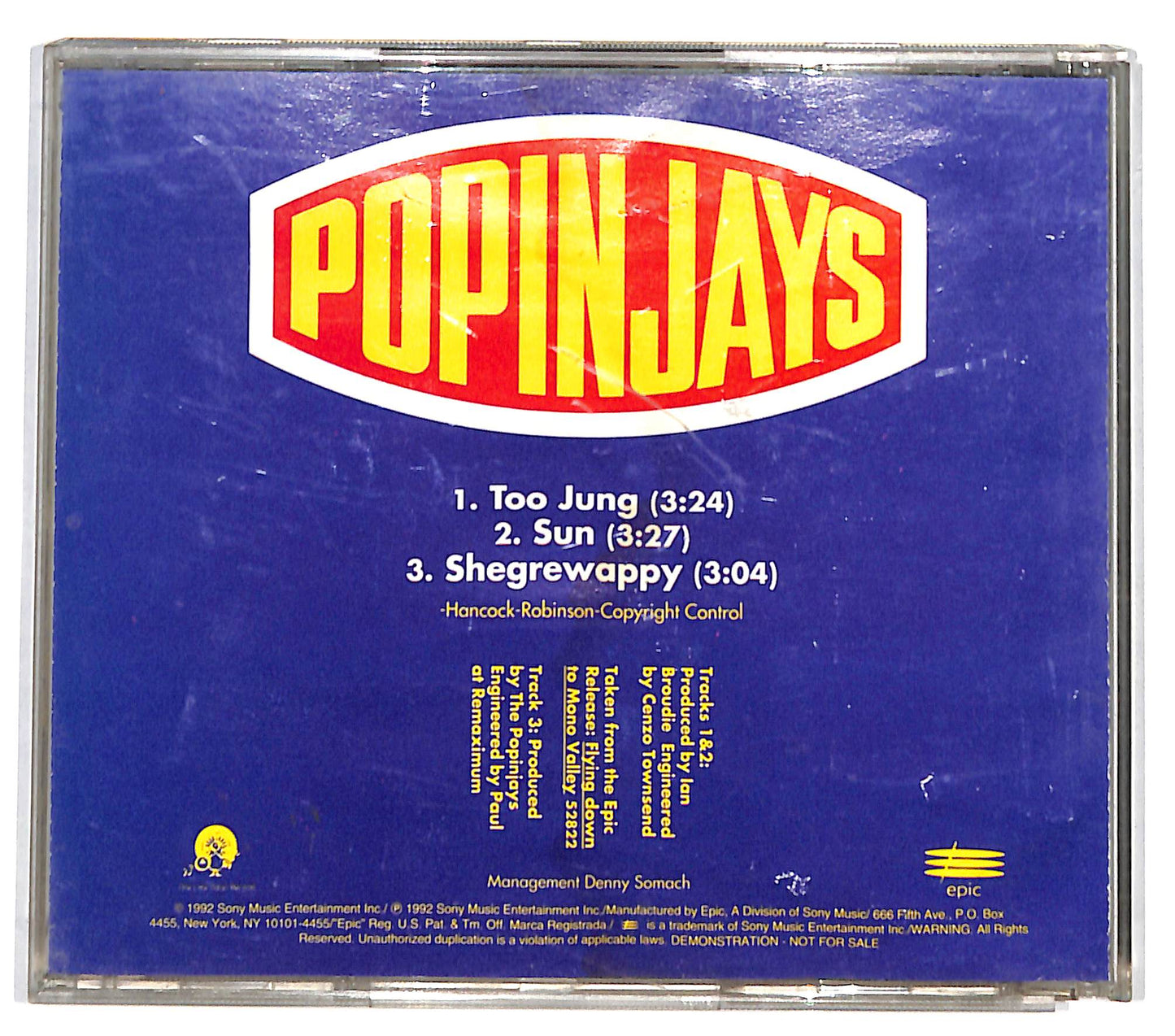 EBOND The Popinjays - Too Jung CD CD131806