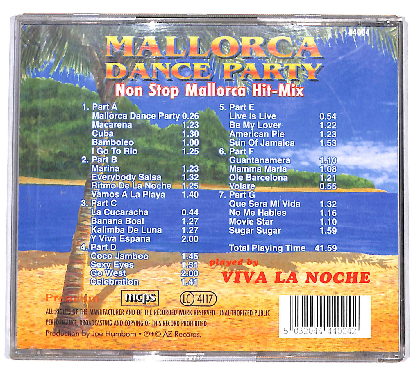 EBOND Various - Mallorca dance party viva la noche CD CD131812