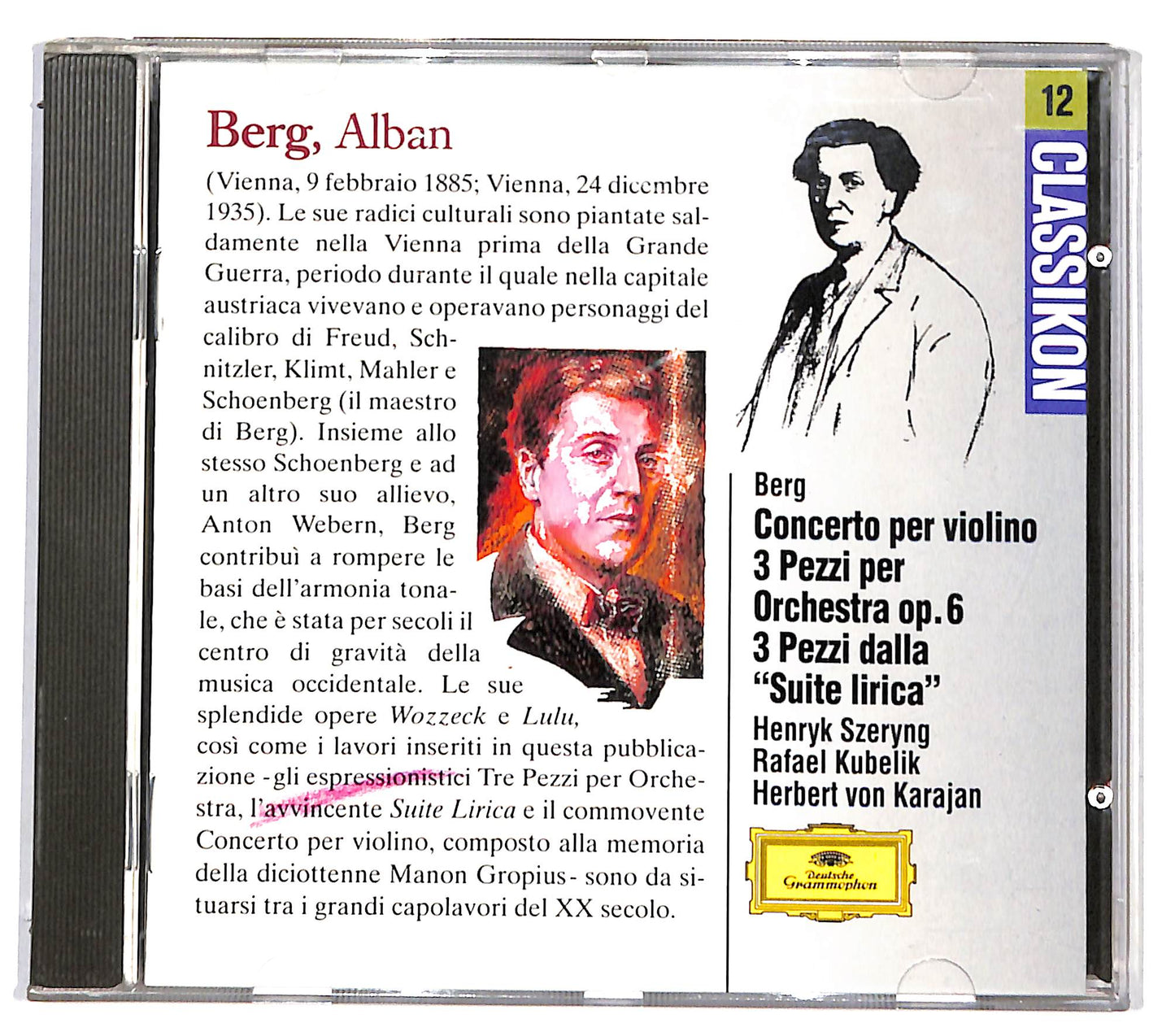 EBOND Berg - Violinkonzert · 3 Orchesterstucke Op. 6 CD CD131850