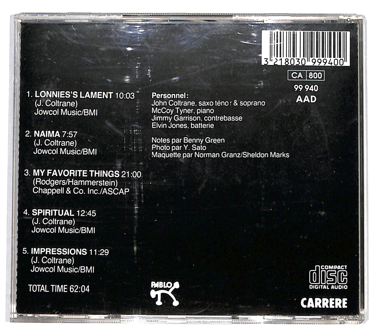 EBOND John Coltrane - Afro Blue Impressions CD CD131859