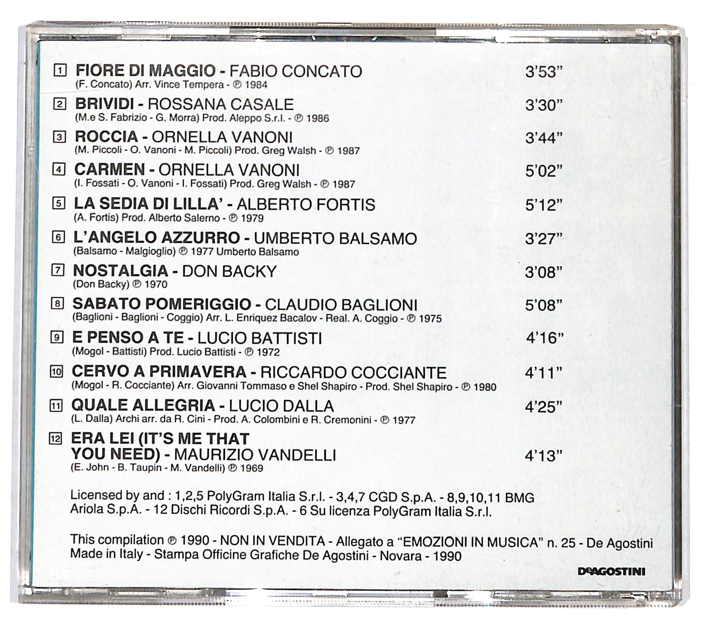EBOND Various - Brividi CD CD131913