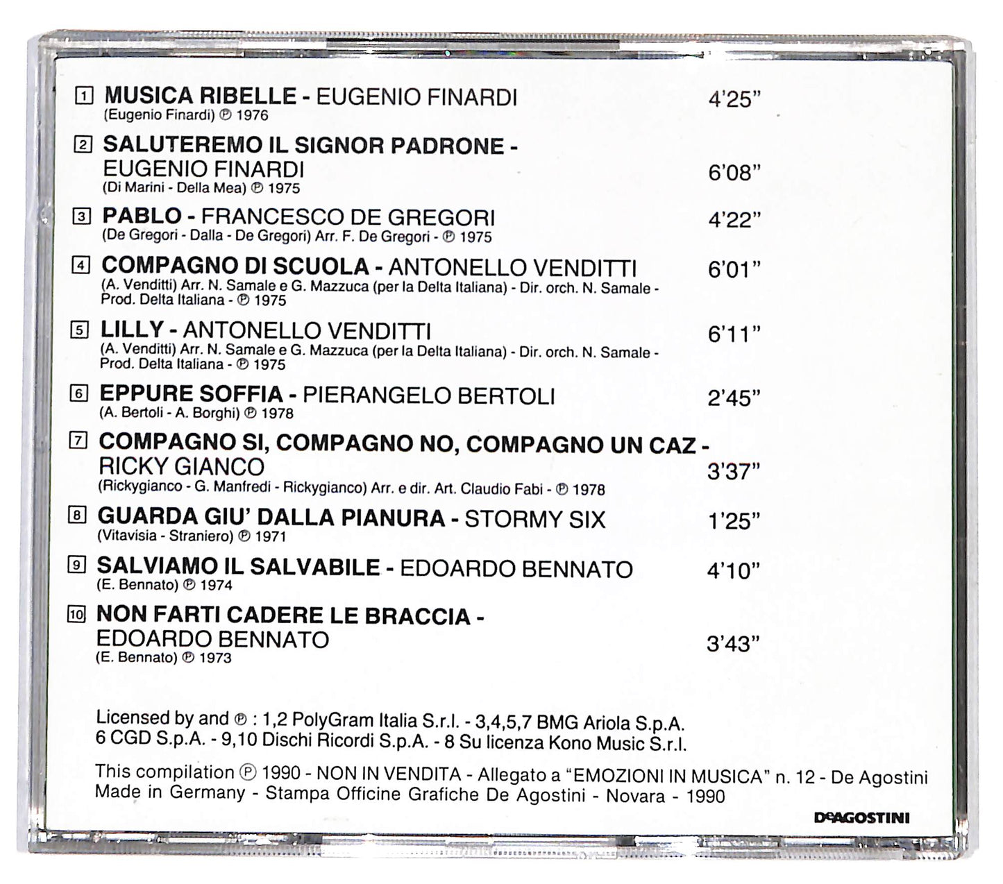 EBOND Various - Musica Ribelle CD CD131915