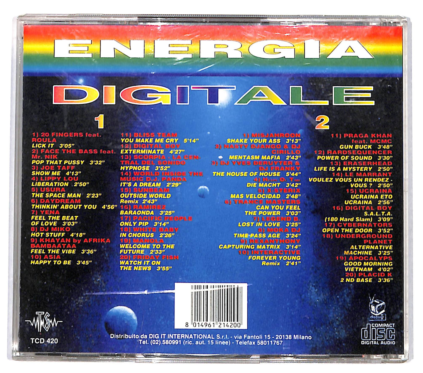 EBOND Digital Boy - Energia Digitale CD CD131933