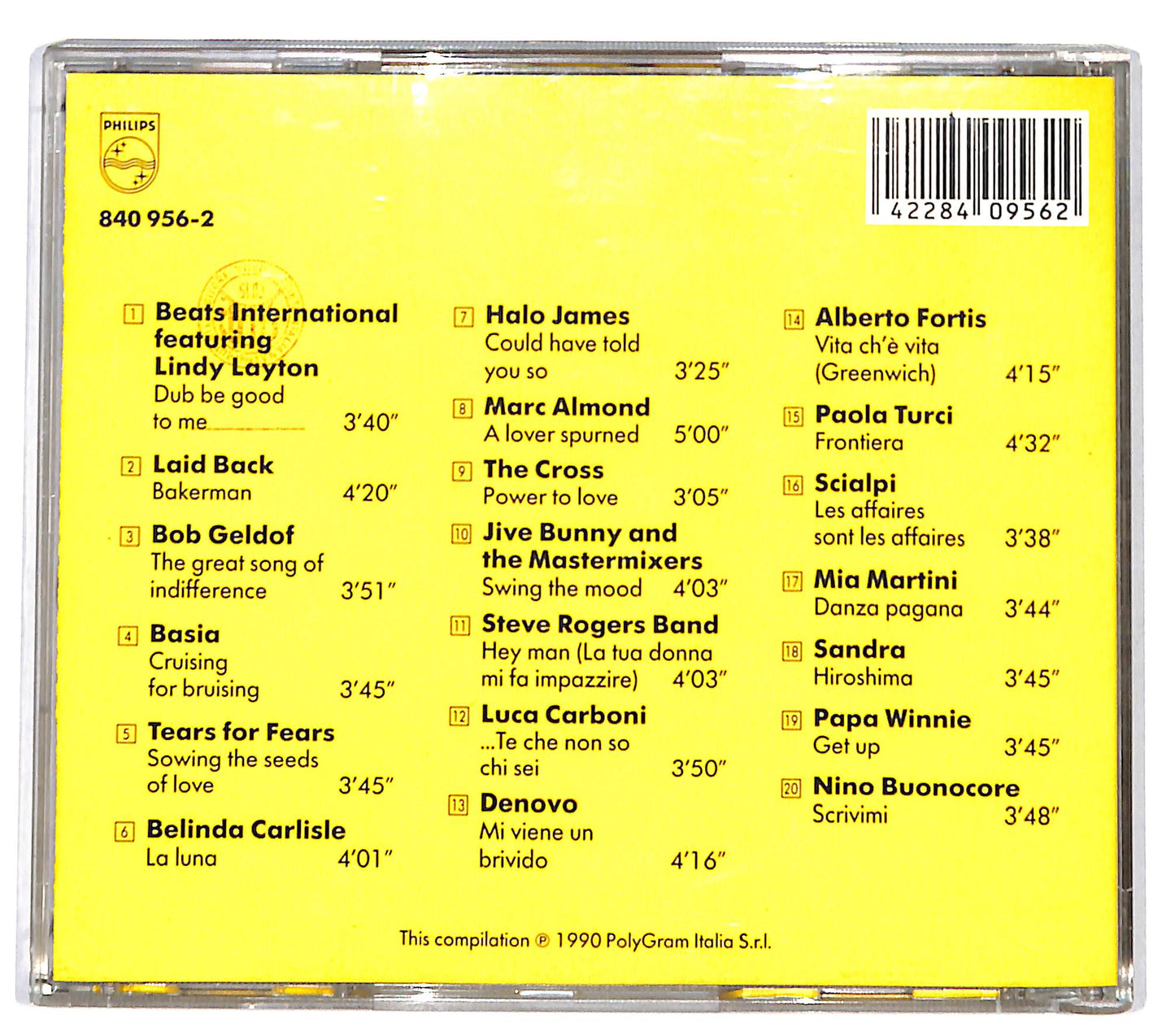 EBOND Various - Azzurro '90 CD CD131940