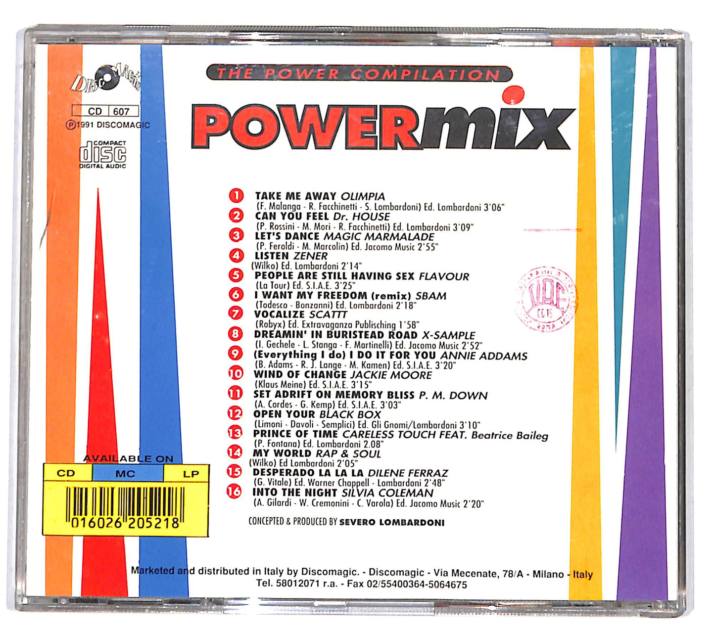 EBOND Various - Power Mix CD CD131942